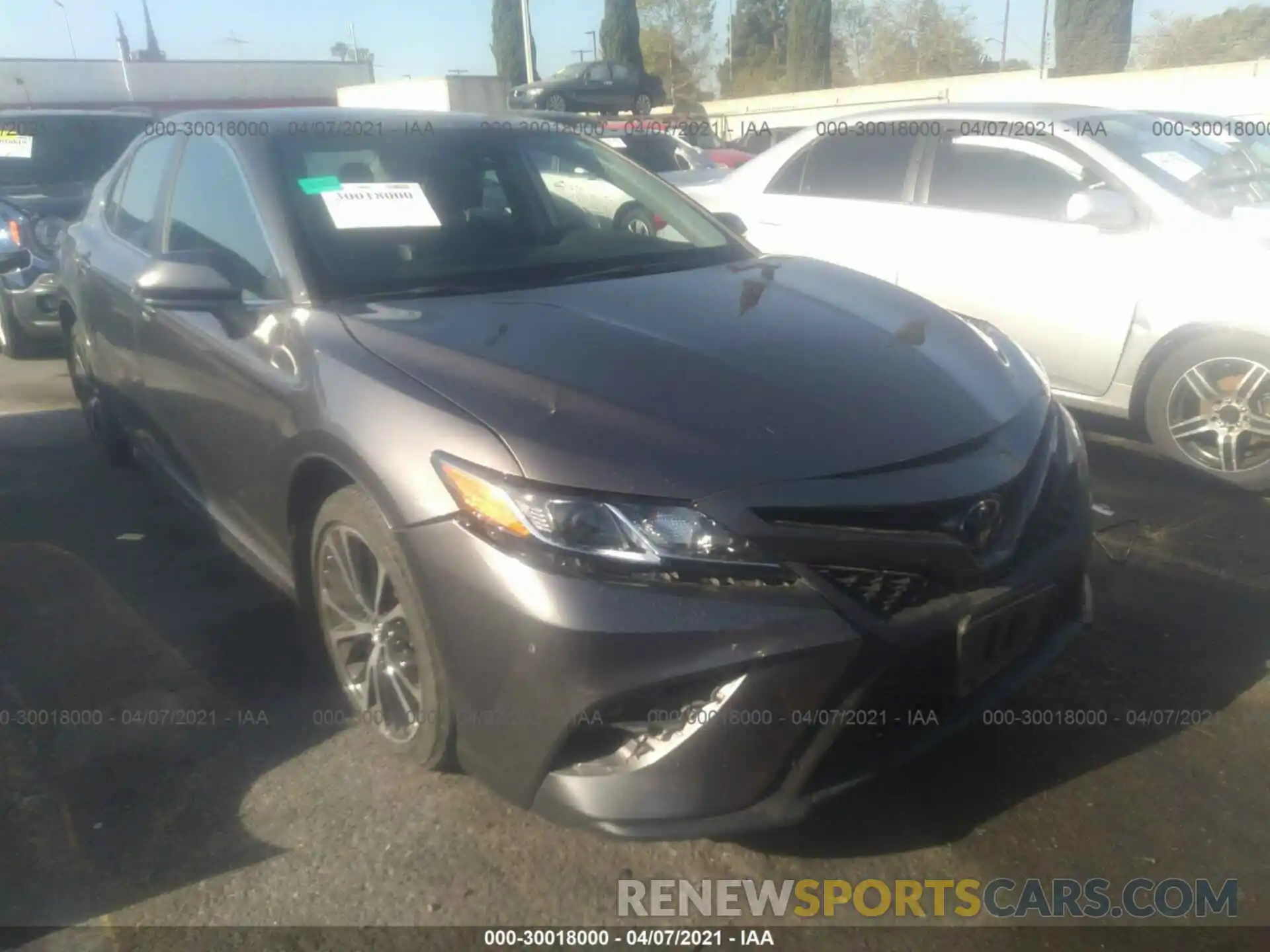 6 Photograph of a damaged car 4T1B11HK7KU165374 TOYOTA CAMRY 2019