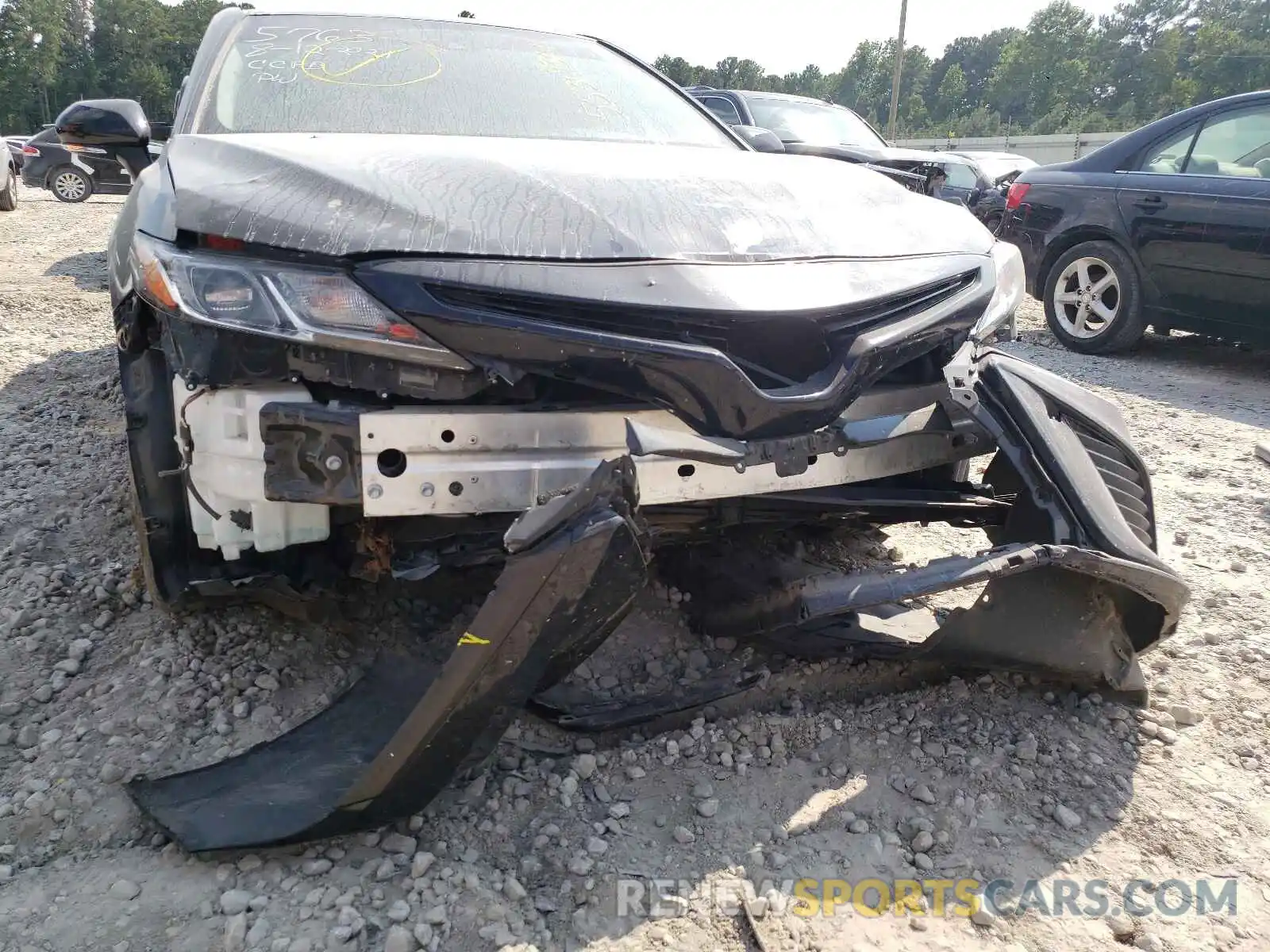 9 Photograph of a damaged car 4T1B11HK7KU165763 TOYOTA CAMRY 2019