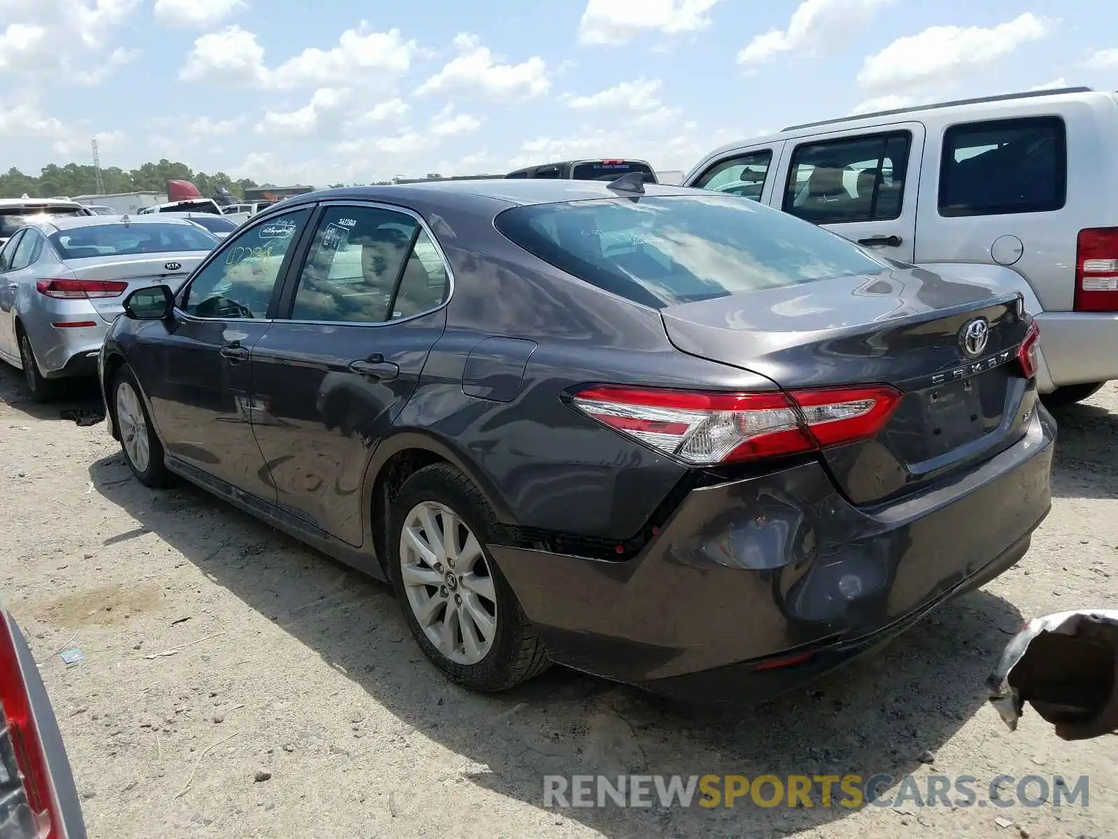 3 Photograph of a damaged car 4T1B11HK7KU167139 TOYOTA CAMRY 2019