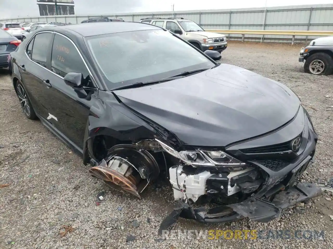 1 Photograph of a damaged car 4T1B11HK7KU167254 TOYOTA CAMRY 2019