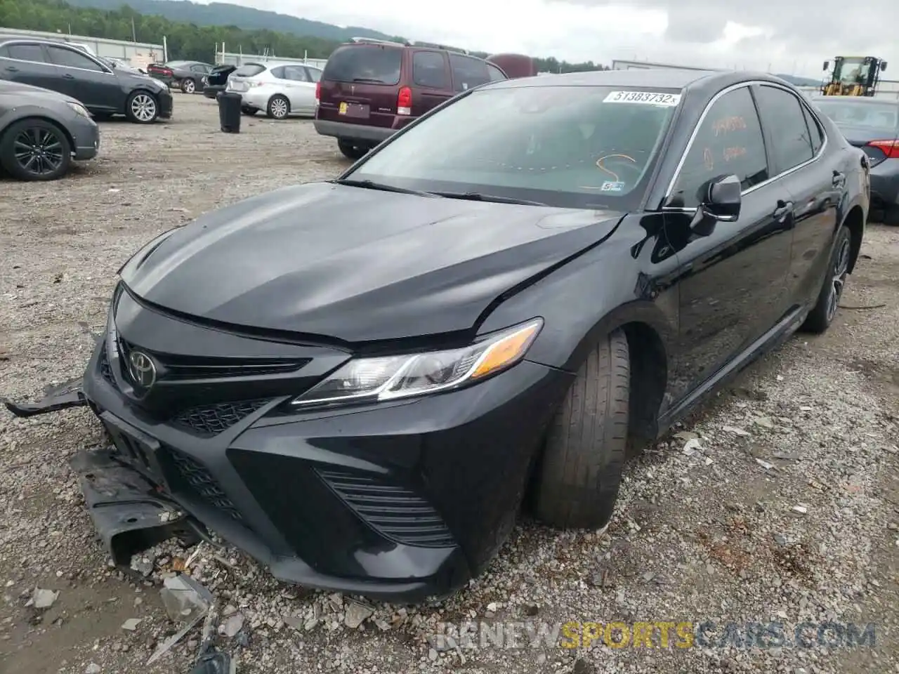 2 Photograph of a damaged car 4T1B11HK7KU167254 TOYOTA CAMRY 2019