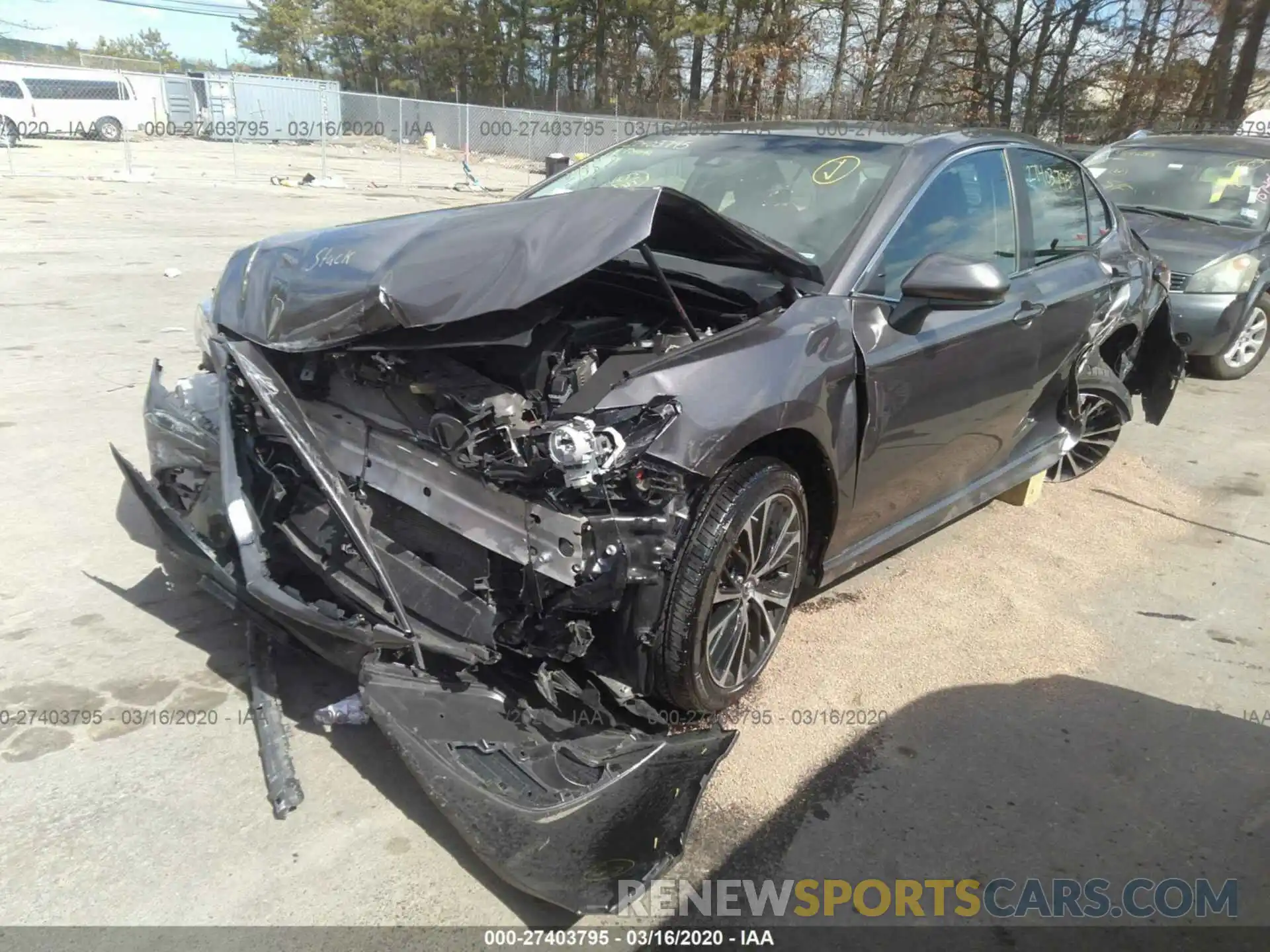 2 Photograph of a damaged car 4T1B11HK7KU169067 TOYOTA CAMRY 2019