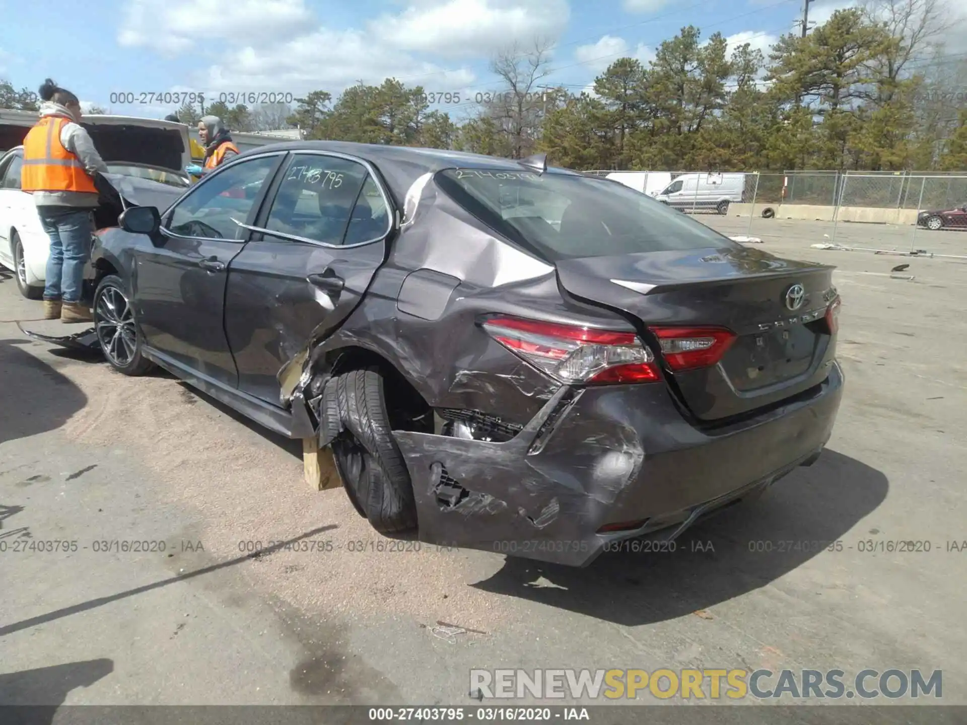 3 Photograph of a damaged car 4T1B11HK7KU169067 TOYOTA CAMRY 2019