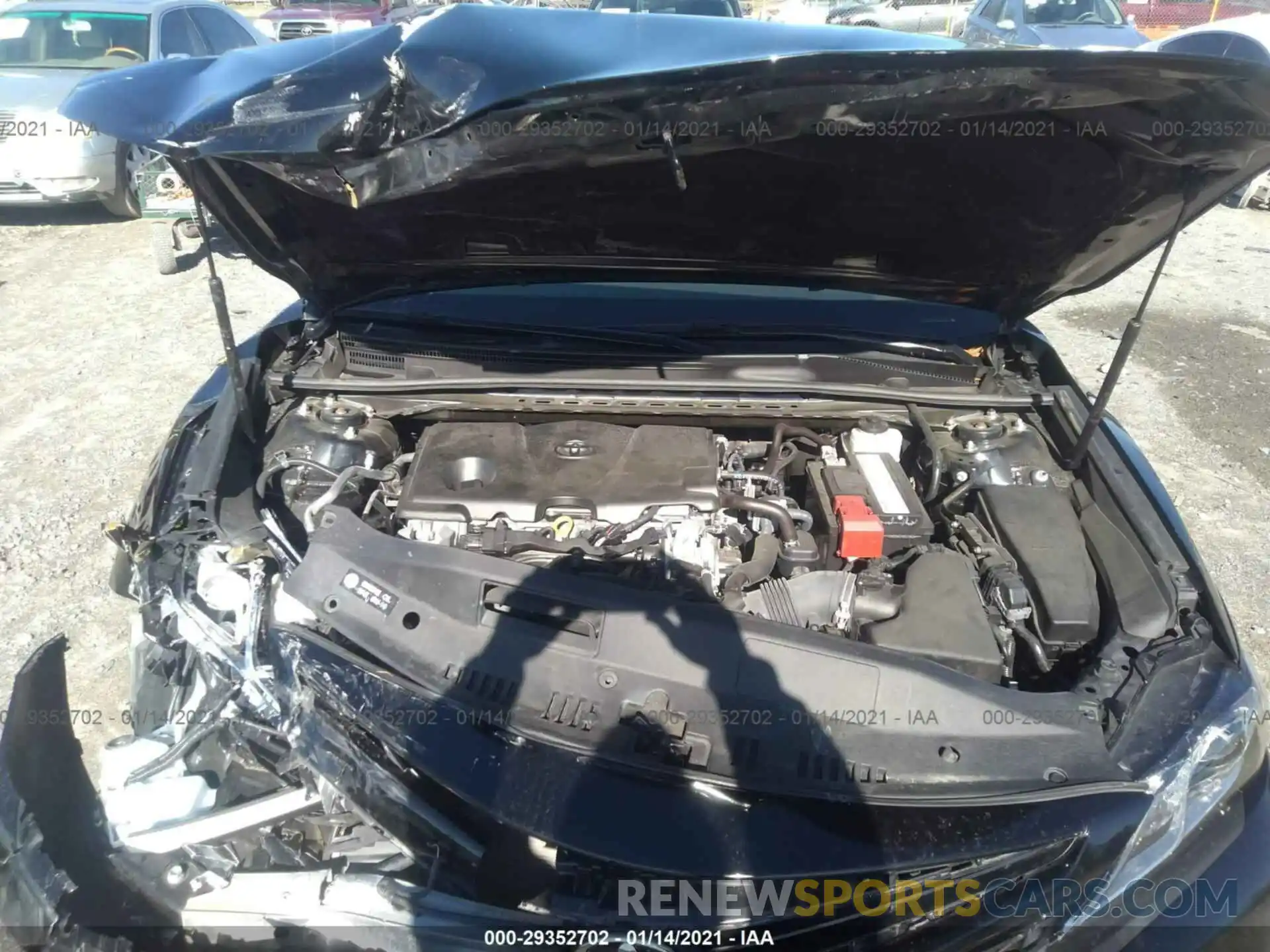 10 Photograph of a damaged car 4T1B11HK7KU169814 TOYOTA CAMRY 2019