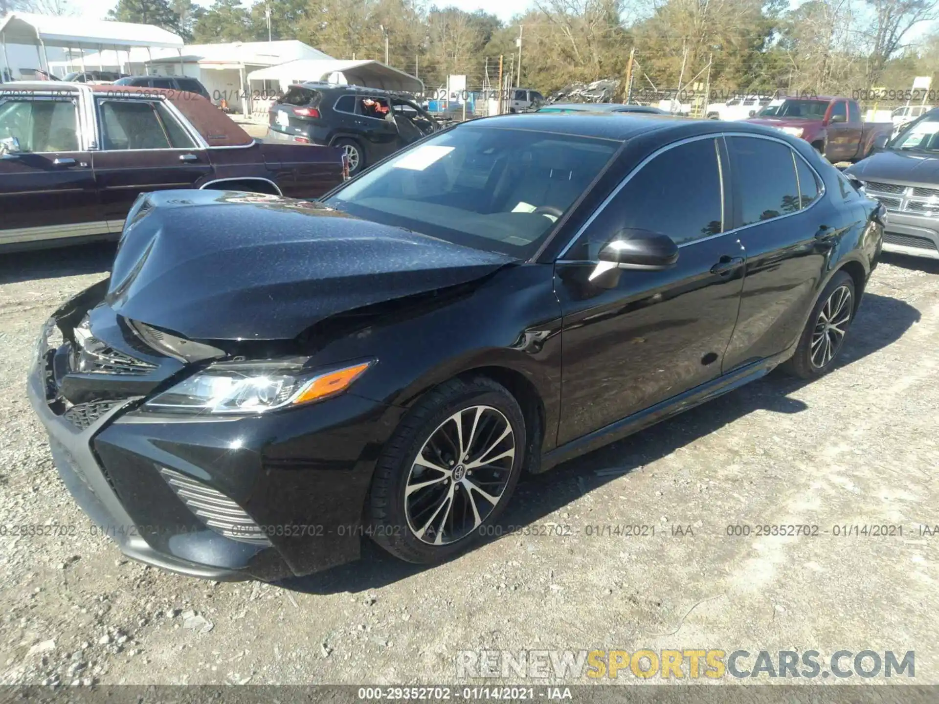 2 Photograph of a damaged car 4T1B11HK7KU169814 TOYOTA CAMRY 2019