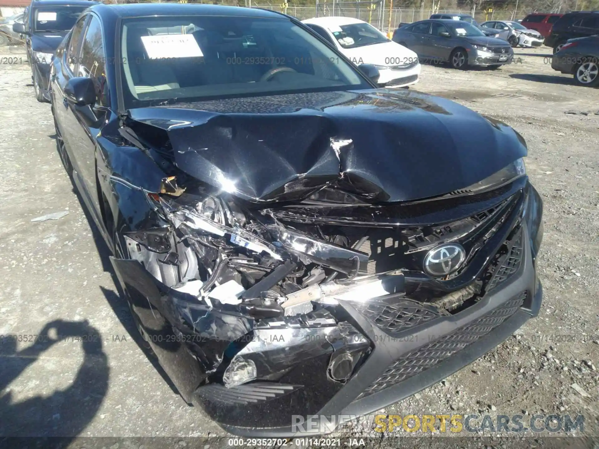 6 Photograph of a damaged car 4T1B11HK7KU169814 TOYOTA CAMRY 2019