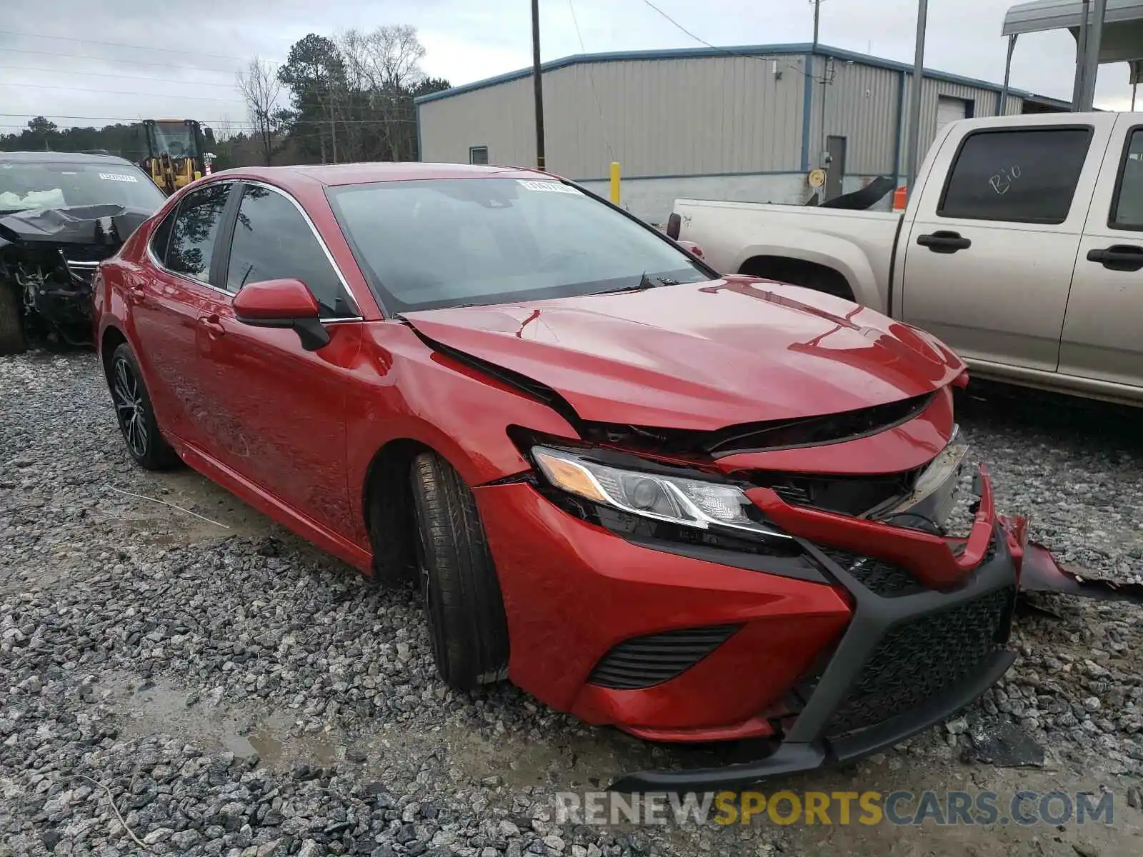 1 Photograph of a damaged car 4T1B11HK7KU170042 TOYOTA CAMRY 2019