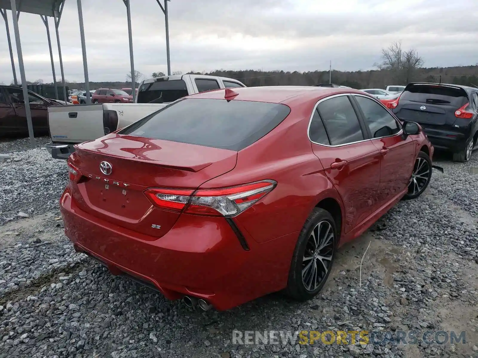 4 Photograph of a damaged car 4T1B11HK7KU170042 TOYOTA CAMRY 2019