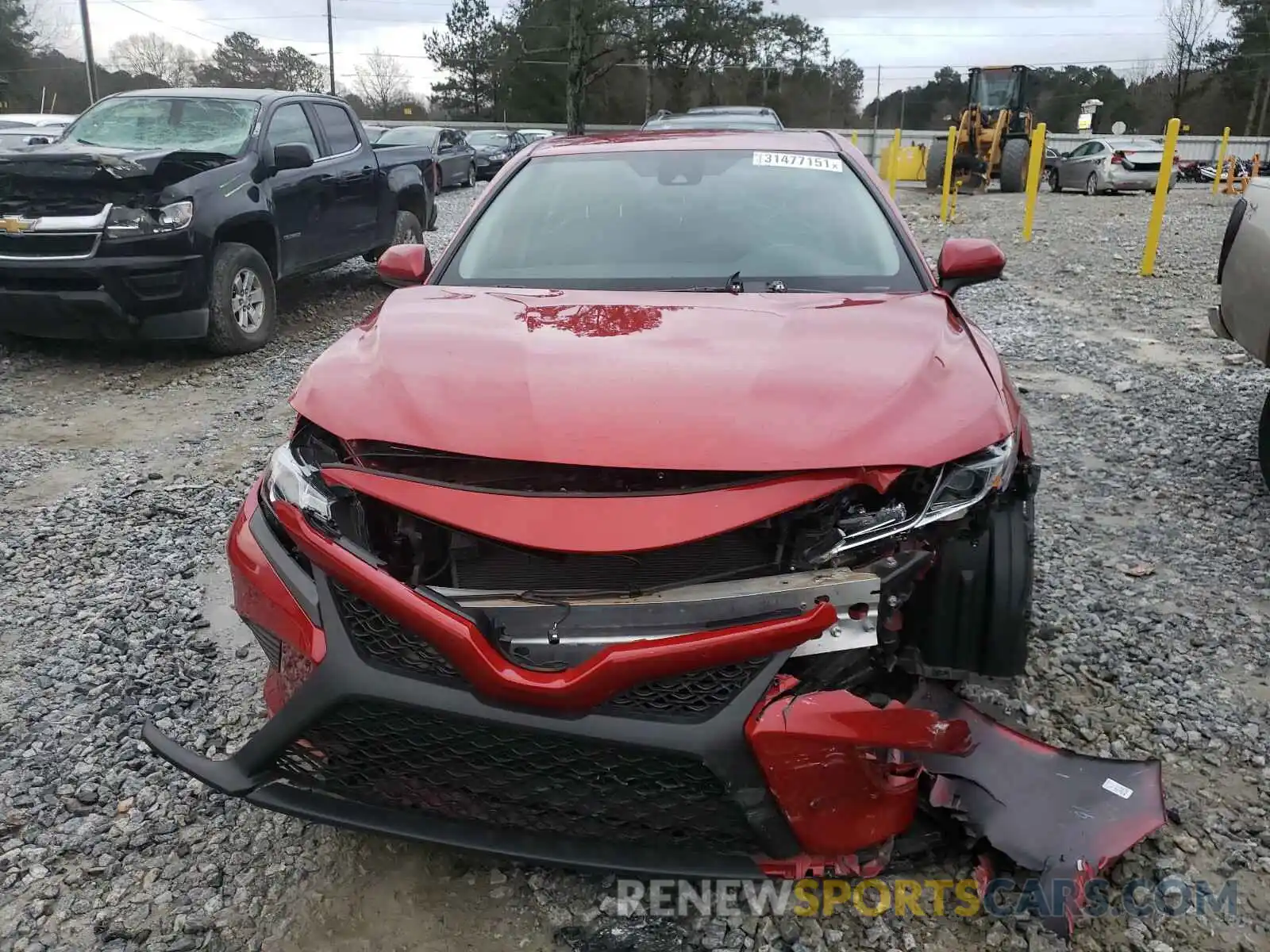 7 Photograph of a damaged car 4T1B11HK7KU170042 TOYOTA CAMRY 2019