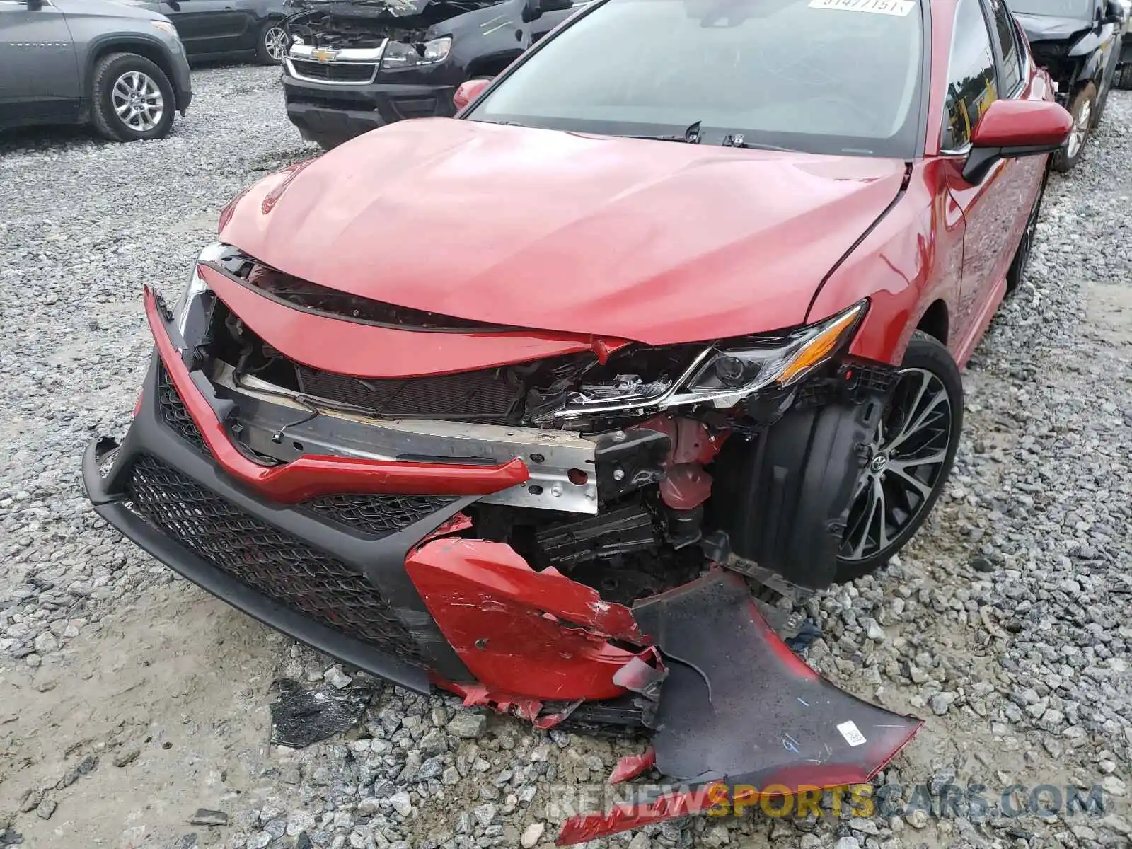 9 Photograph of a damaged car 4T1B11HK7KU170042 TOYOTA CAMRY 2019