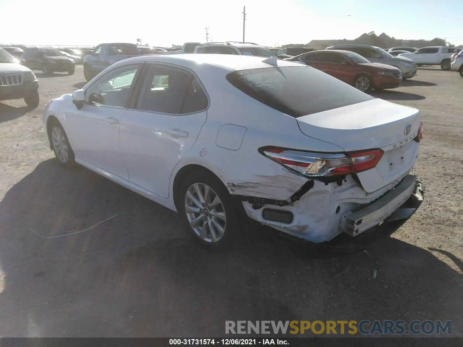 3 Photograph of a damaged car 4T1B11HK7KU170820 TOYOTA CAMRY 2019