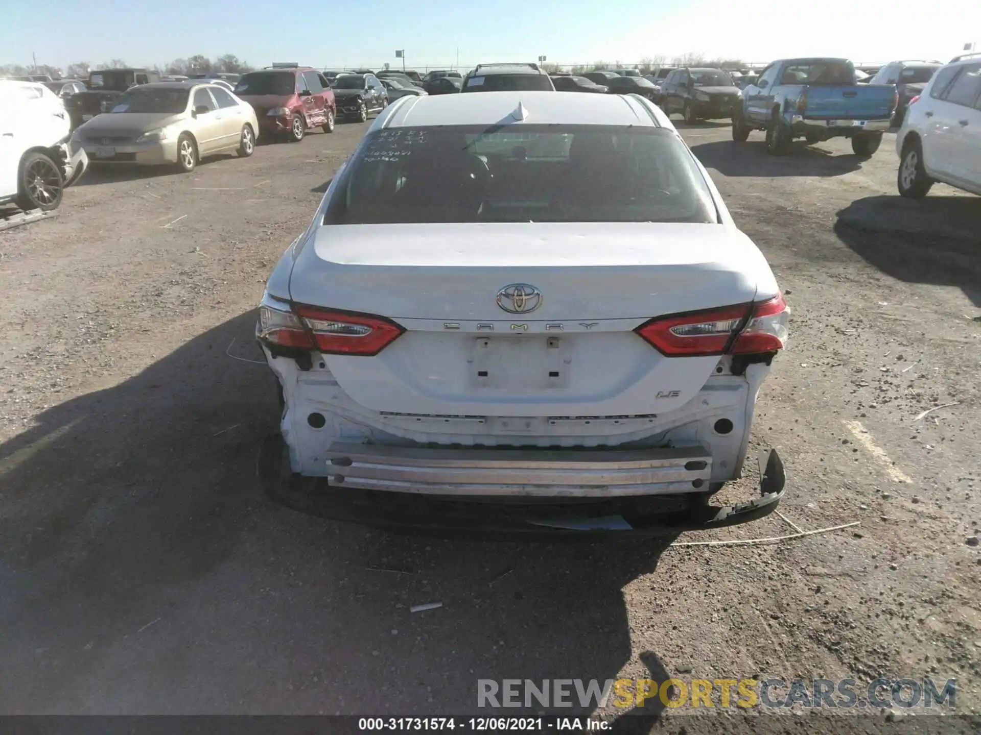 6 Photograph of a damaged car 4T1B11HK7KU170820 TOYOTA CAMRY 2019