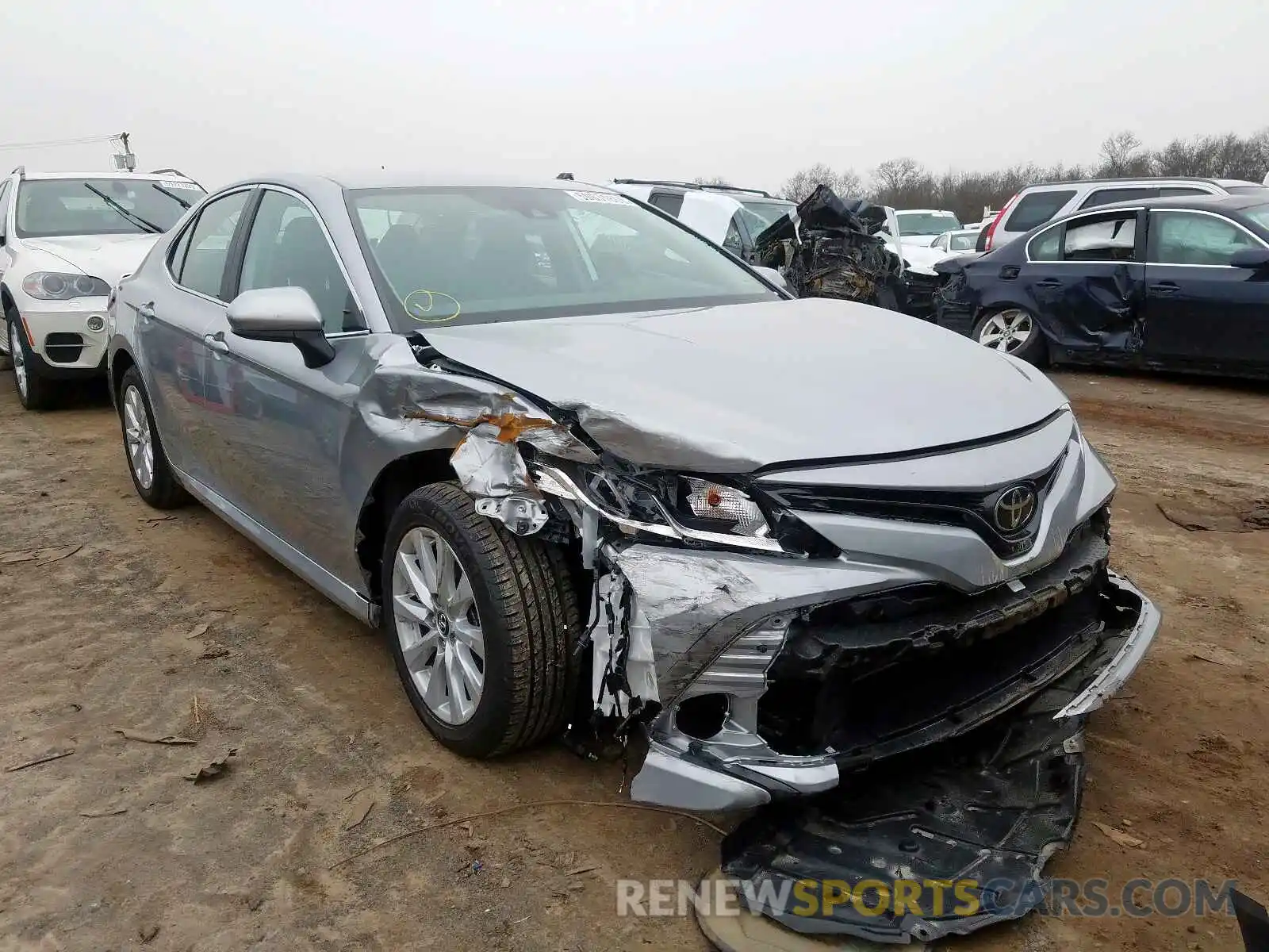 1 Photograph of a damaged car 4T1B11HK7KU171448 TOYOTA CAMRY 2019