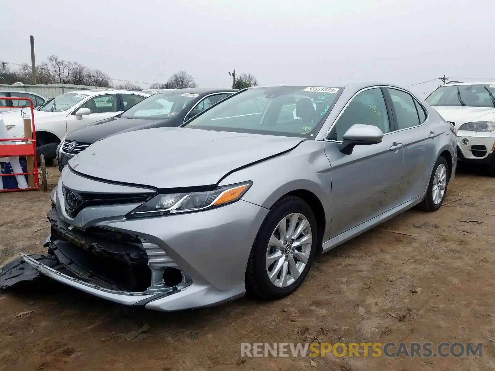 2 Photograph of a damaged car 4T1B11HK7KU171448 TOYOTA CAMRY 2019