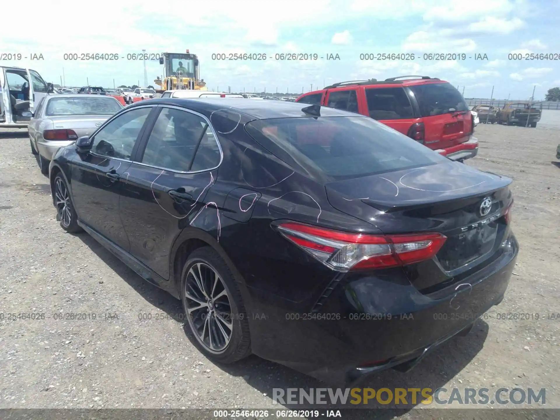 3 Photograph of a damaged car 4T1B11HK7KU171966 TOYOTA CAMRY 2019