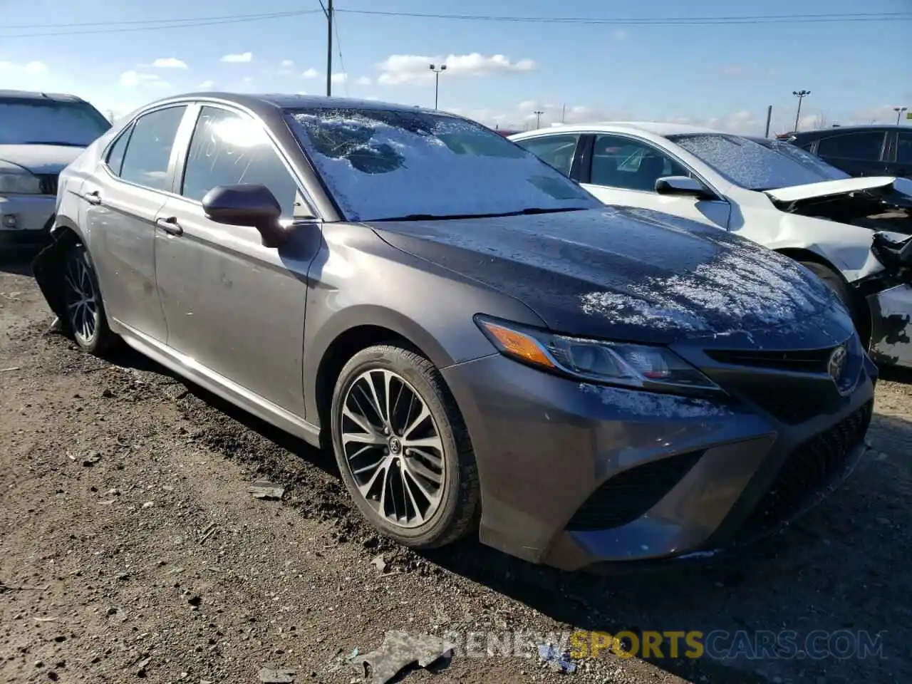 1 Photograph of a damaged car 4T1B11HK7KU172308 TOYOTA CAMRY 2019