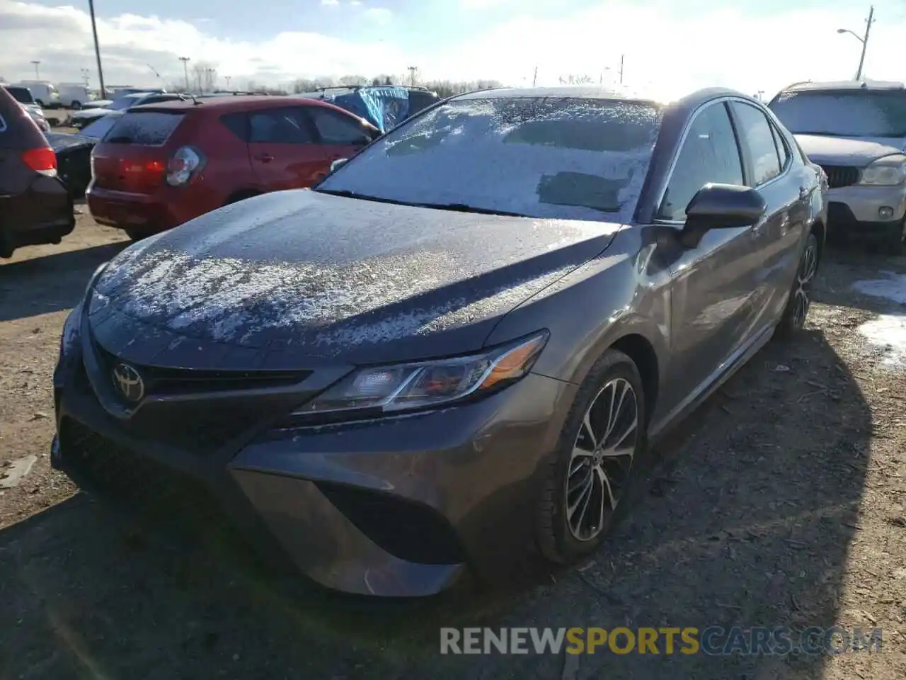 2 Photograph of a damaged car 4T1B11HK7KU172308 TOYOTA CAMRY 2019