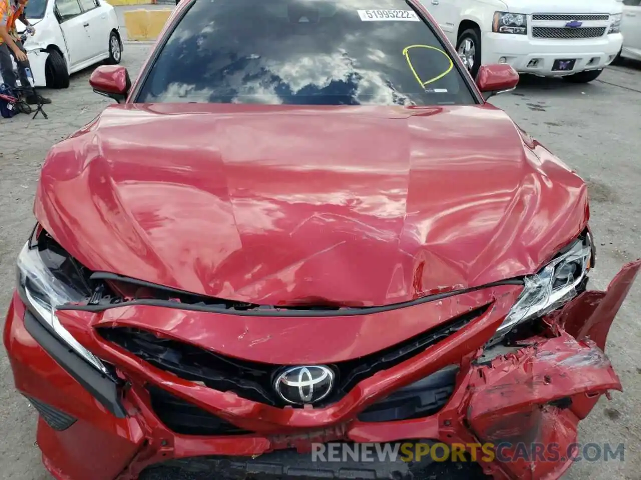 7 Photograph of a damaged car 4T1B11HK7KU172809 TOYOTA CAMRY 2019