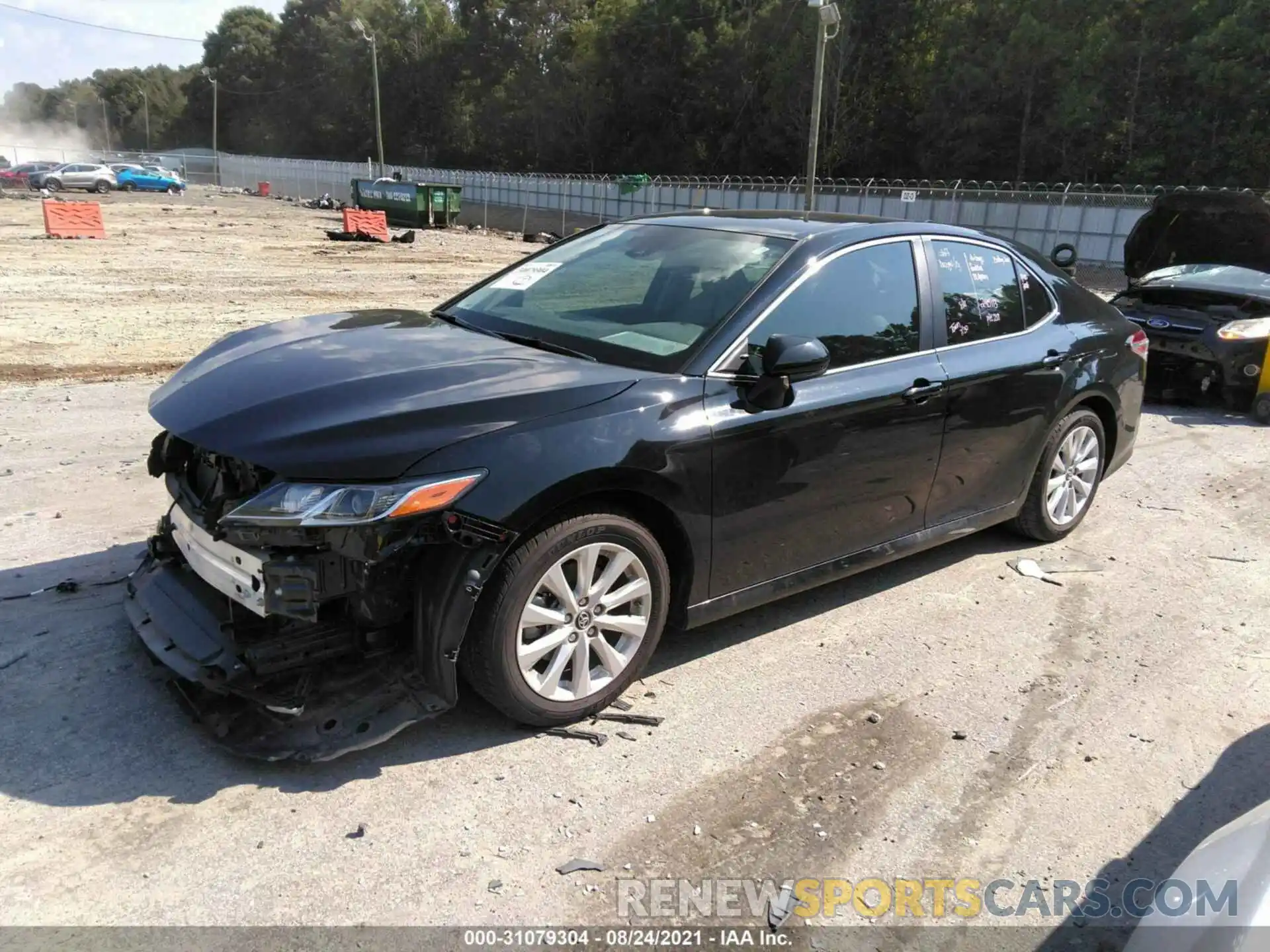 2 Photograph of a damaged car 4T1B11HK7KU173815 TOYOTA CAMRY 2019