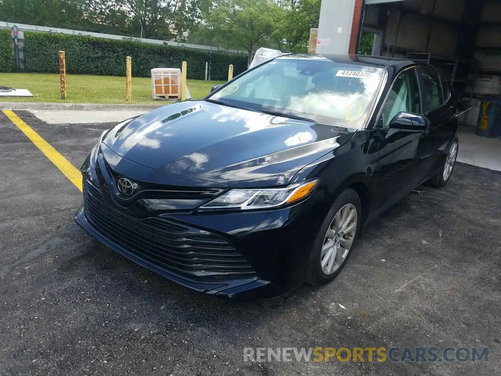 2 Photograph of a damaged car 4T1B11HK7KU174351 TOYOTA CAMRY 2019