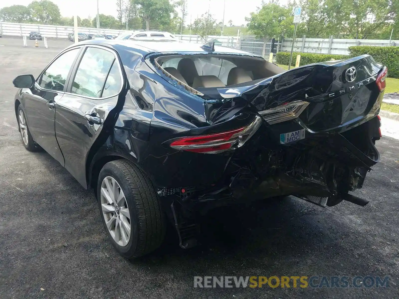 3 Photograph of a damaged car 4T1B11HK7KU174351 TOYOTA CAMRY 2019