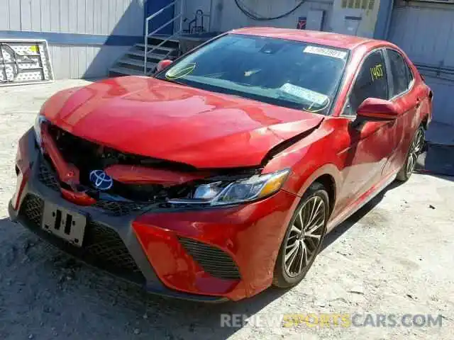 2 Photograph of a damaged car 4T1B11HK7KU174401 TOYOTA CAMRY 2019