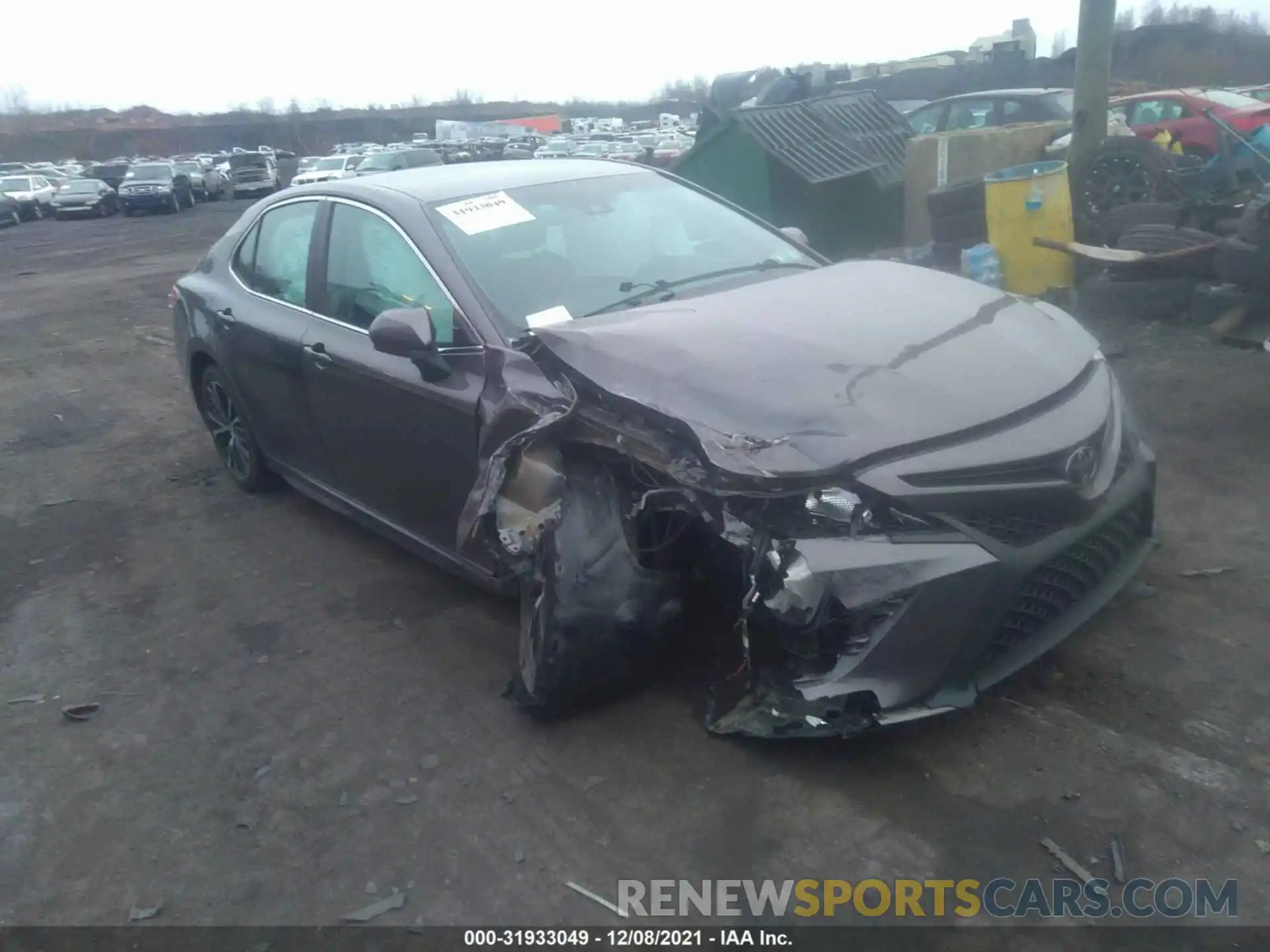 1 Photograph of a damaged car 4T1B11HK7KU174964 TOYOTA CAMRY 2019