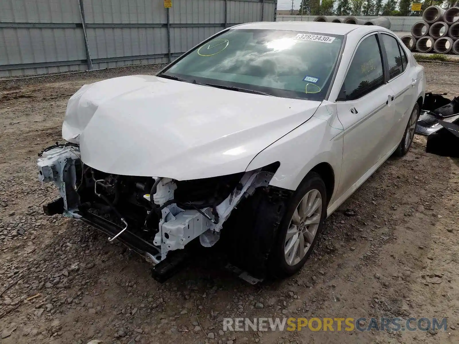 2 Photograph of a damaged car 4T1B11HK7KU175354 TOYOTA CAMRY 2019