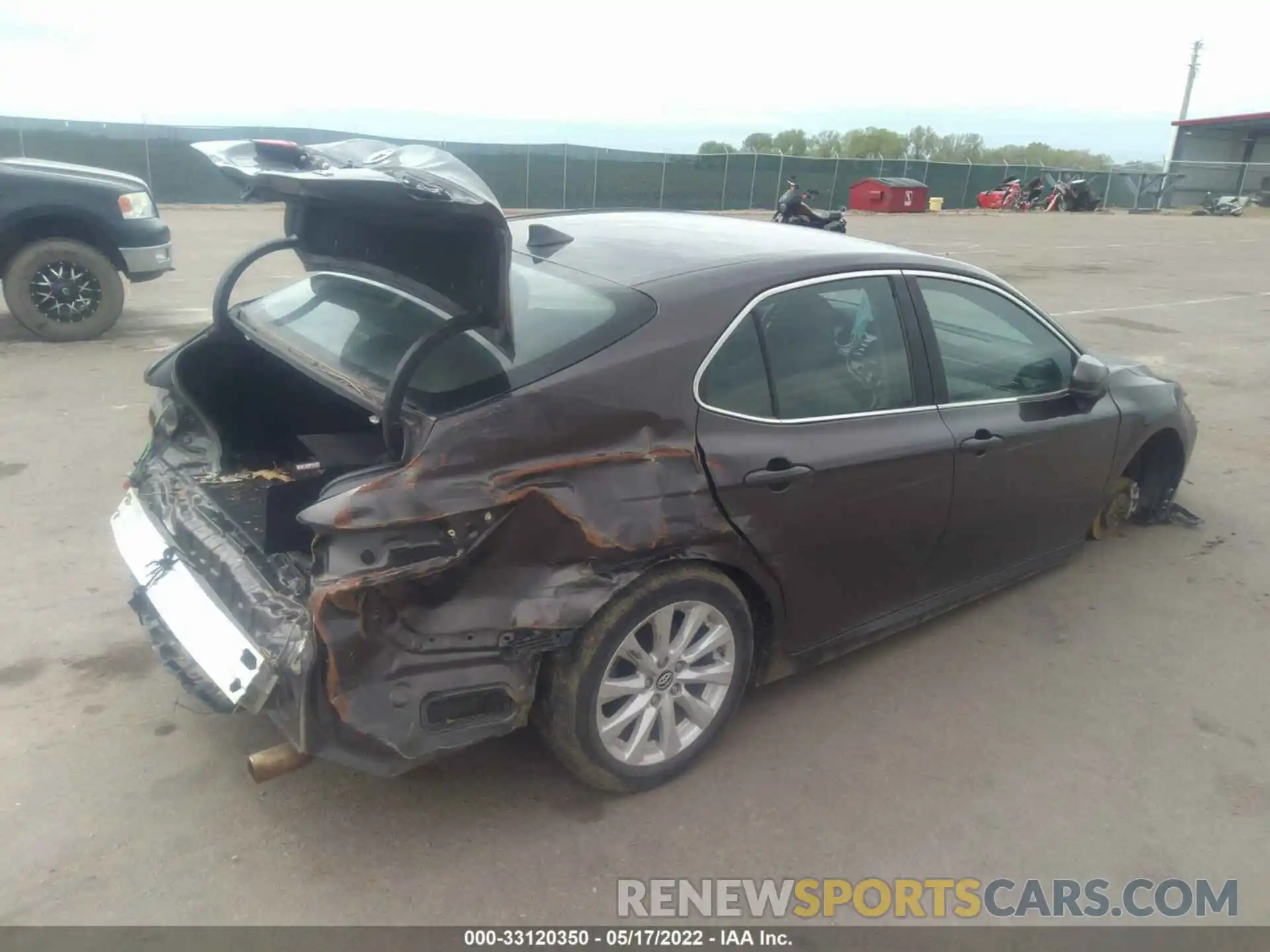 4 Photograph of a damaged car 4T1B11HK7KU175497 TOYOTA CAMRY 2019