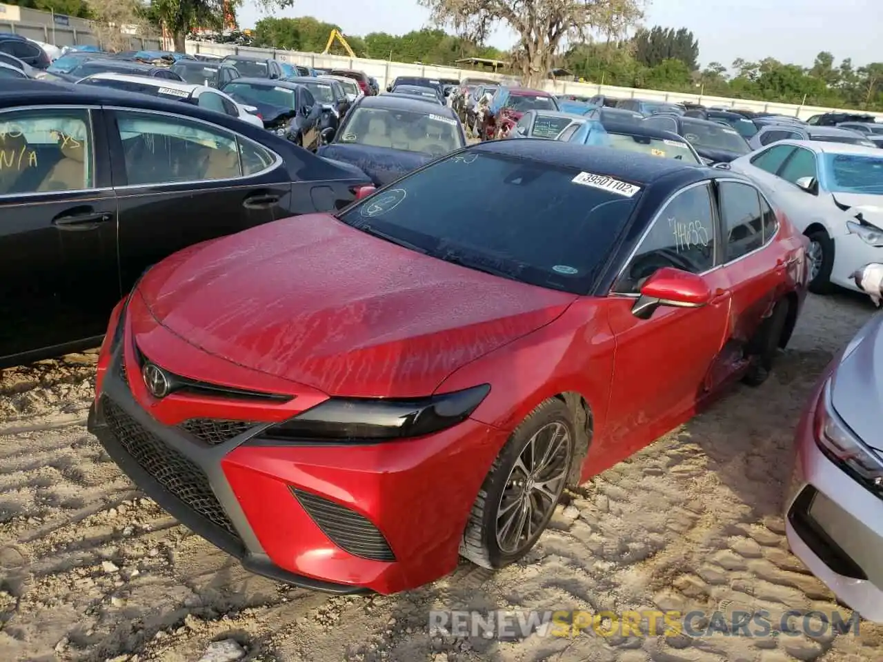 2 Photograph of a damaged car 4T1B11HK7KU176486 TOYOTA CAMRY 2019