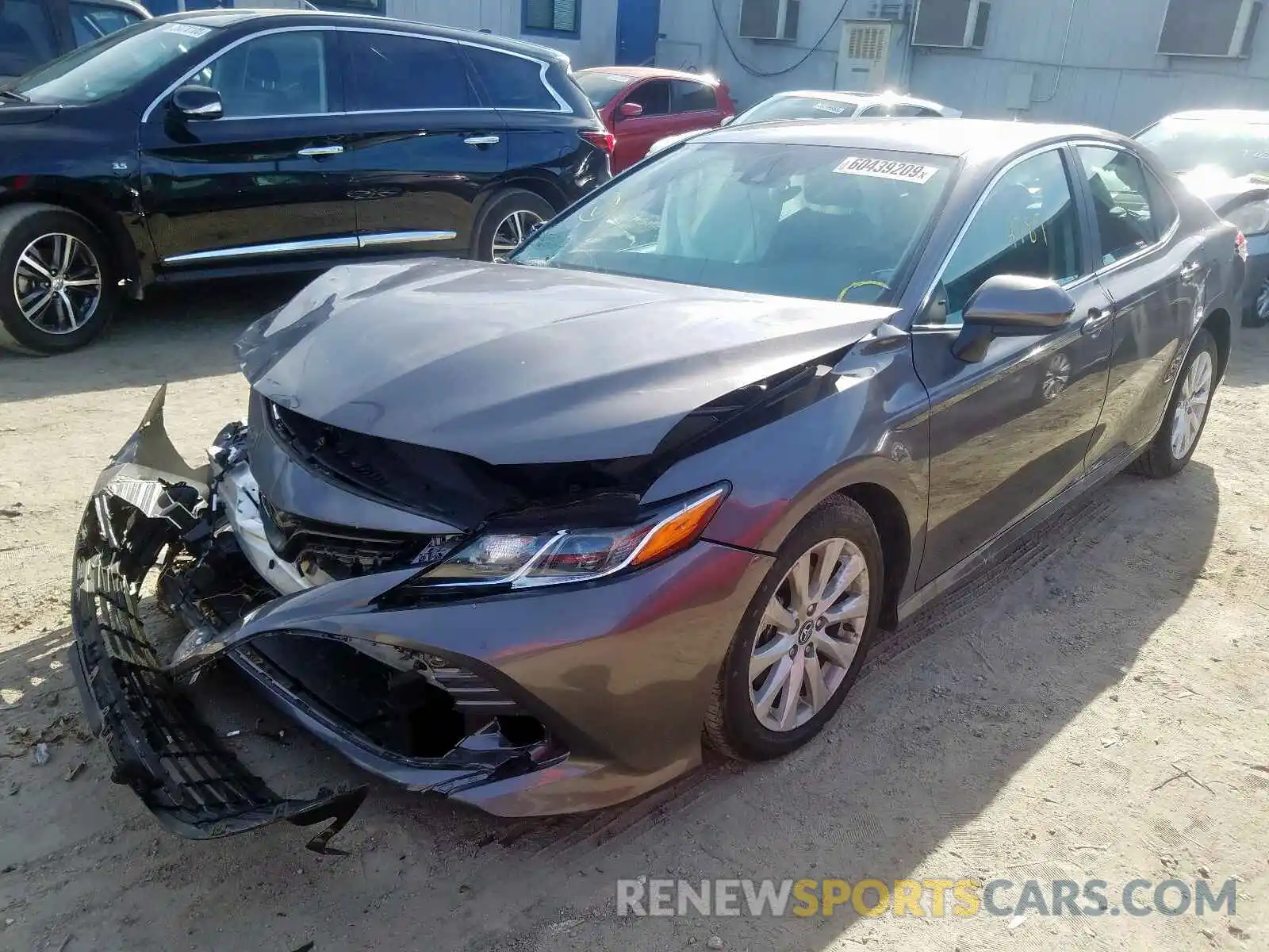 2 Photograph of a damaged car 4T1B11HK7KU177167 TOYOTA CAMRY 2019