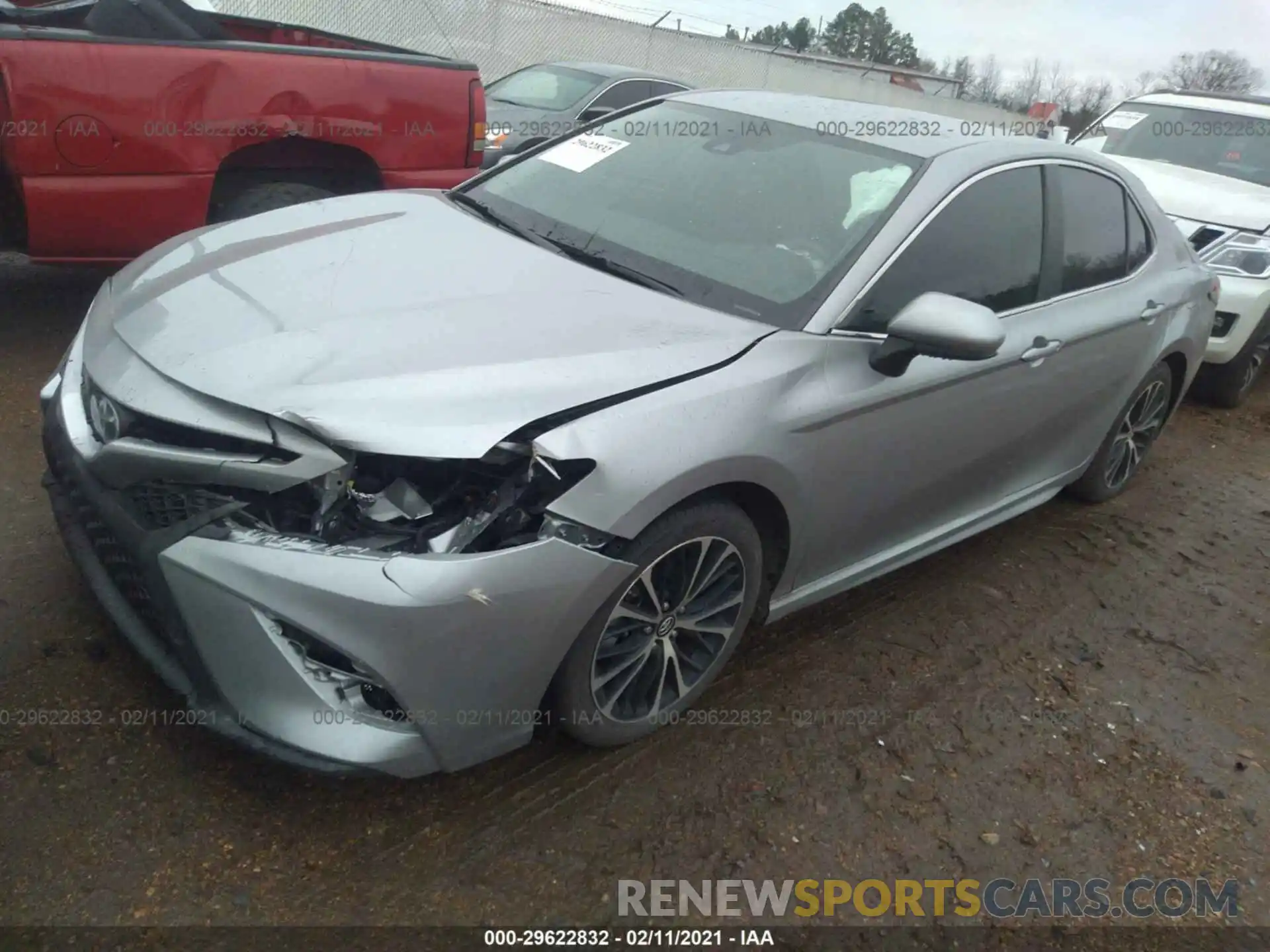 2 Photograph of a damaged car 4T1B11HK7KU177461 TOYOTA CAMRY 2019