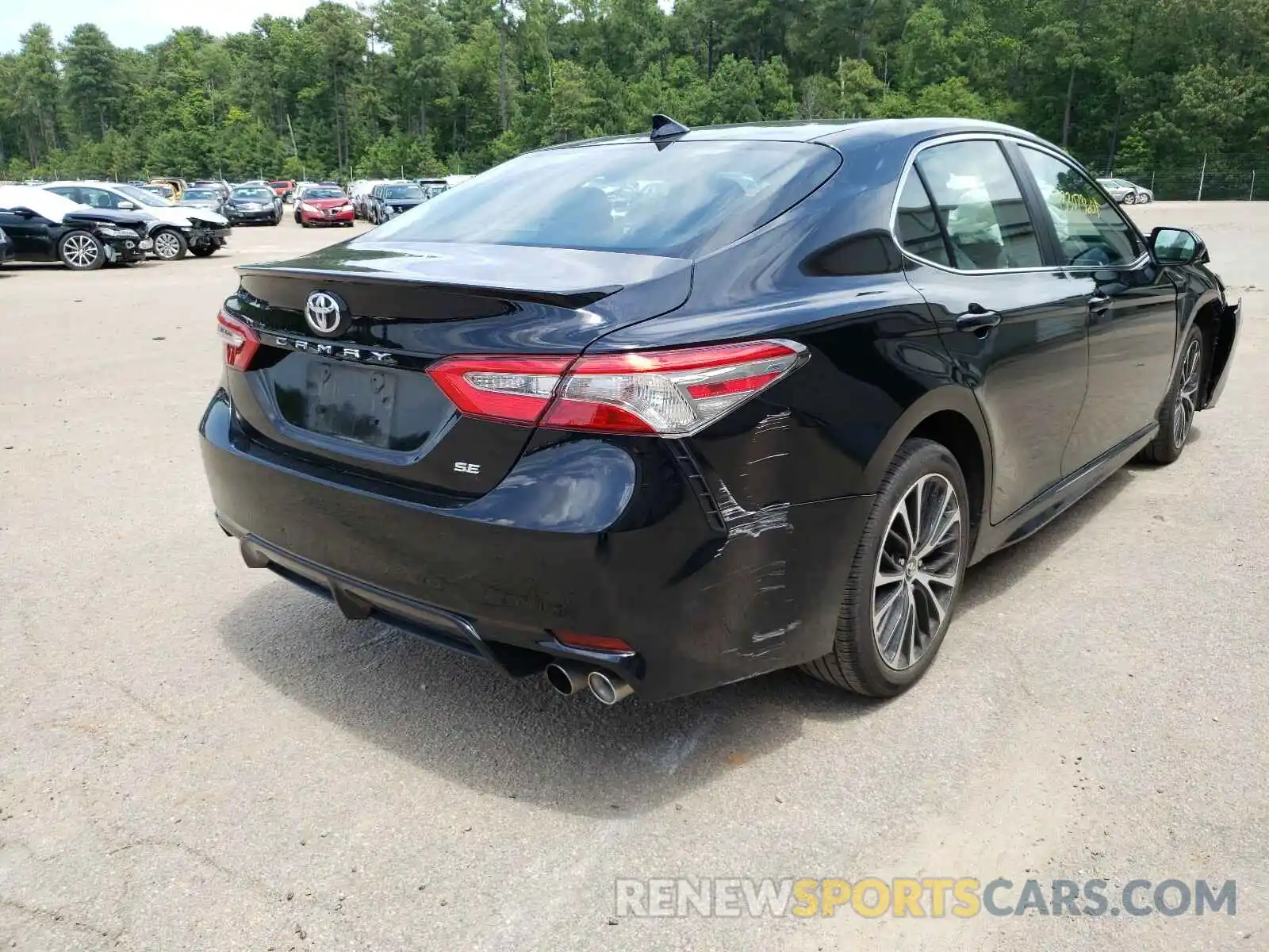 4 Photograph of a damaged car 4T1B11HK7KU177718 TOYOTA CAMRY 2019