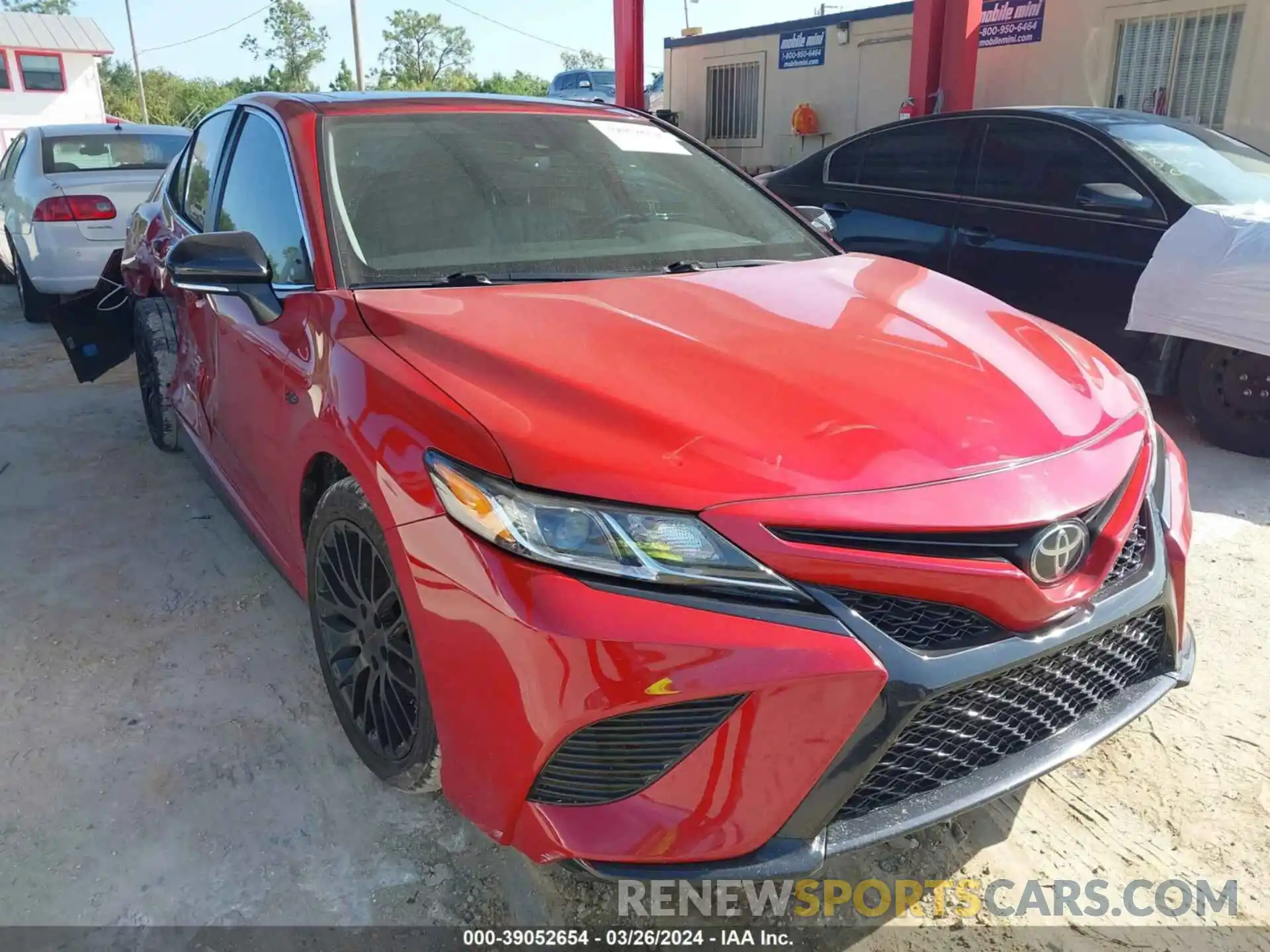 1 Photograph of a damaged car 4T1B11HK7KU177816 TOYOTA CAMRY 2019