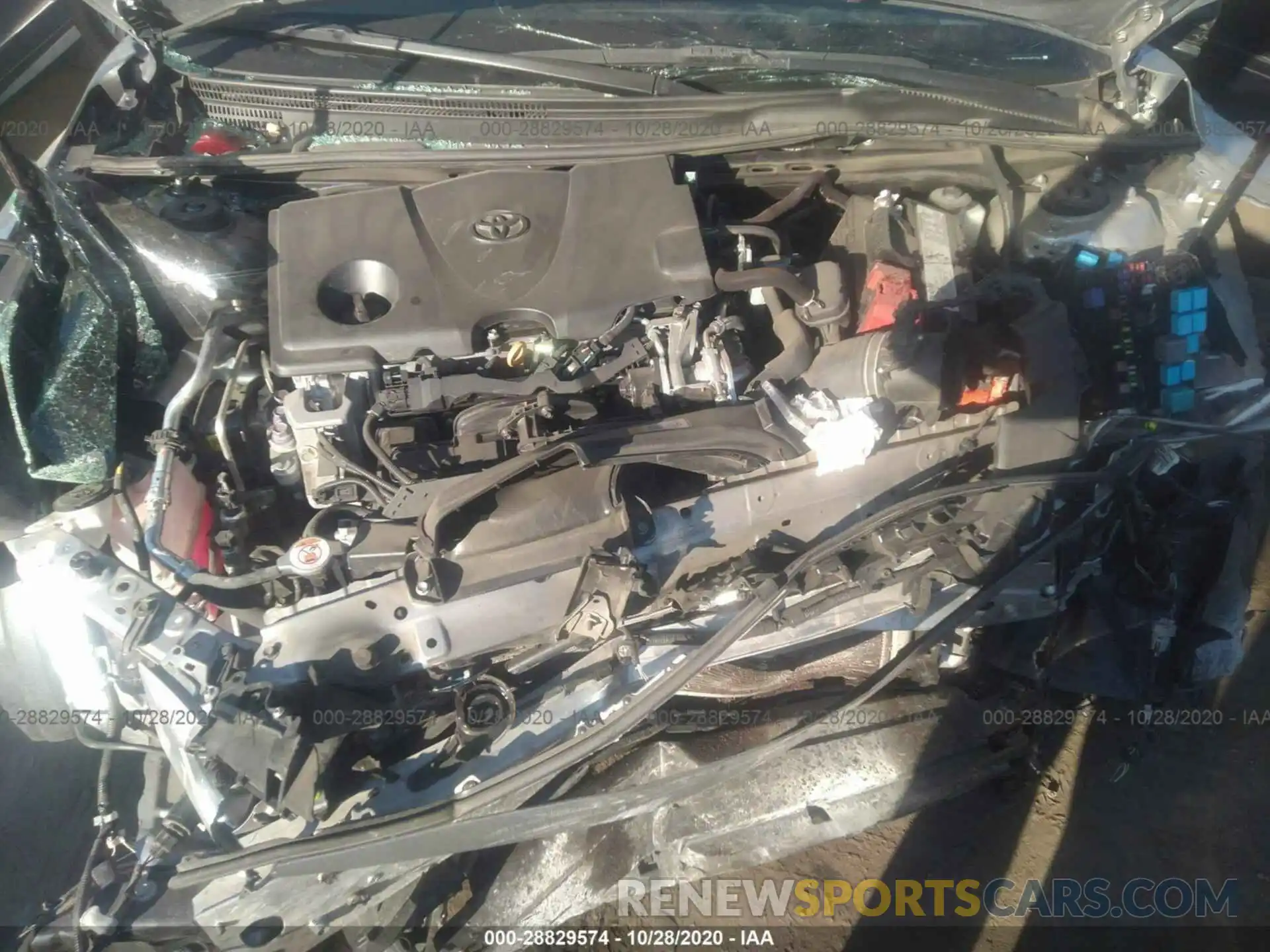 10 Photograph of a damaged car 4T1B11HK7KU180294 TOYOTA CAMRY 2019