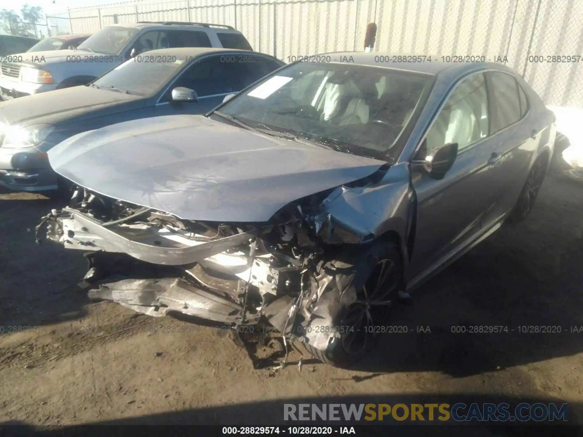 2 Photograph of a damaged car 4T1B11HK7KU180294 TOYOTA CAMRY 2019