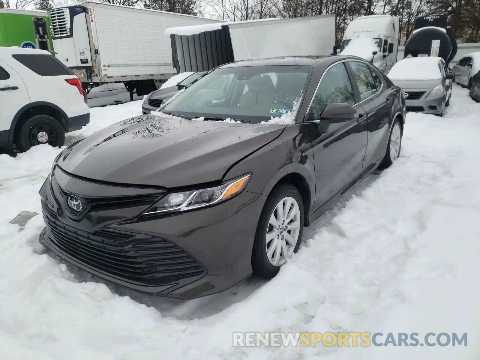 2 Photograph of a damaged car 4T1B11HK7KU182594 TOYOTA CAMRY 2019