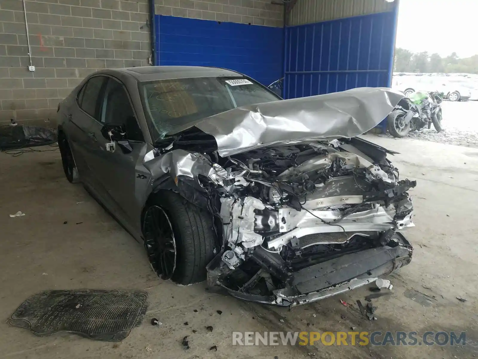 1 Photograph of a damaged car 4T1B11HK7KU183146 TOYOTA CAMRY 2019