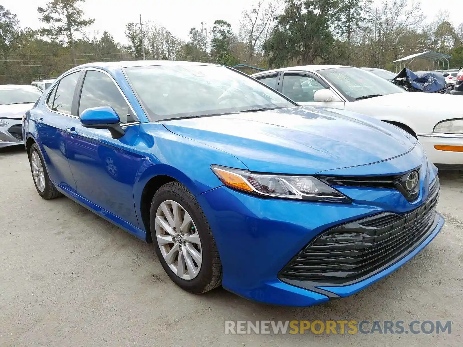 1 Photograph of a damaged car 4T1B11HK7KU183454 TOYOTA CAMRY 2019