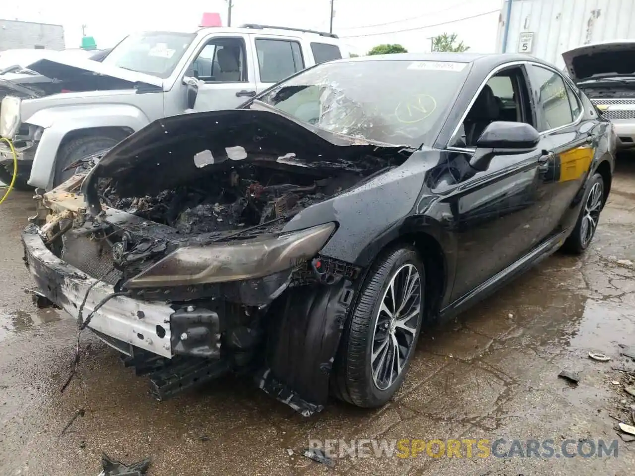 2 Photograph of a damaged car 4T1B11HK7KU183972 TOYOTA CAMRY 2019