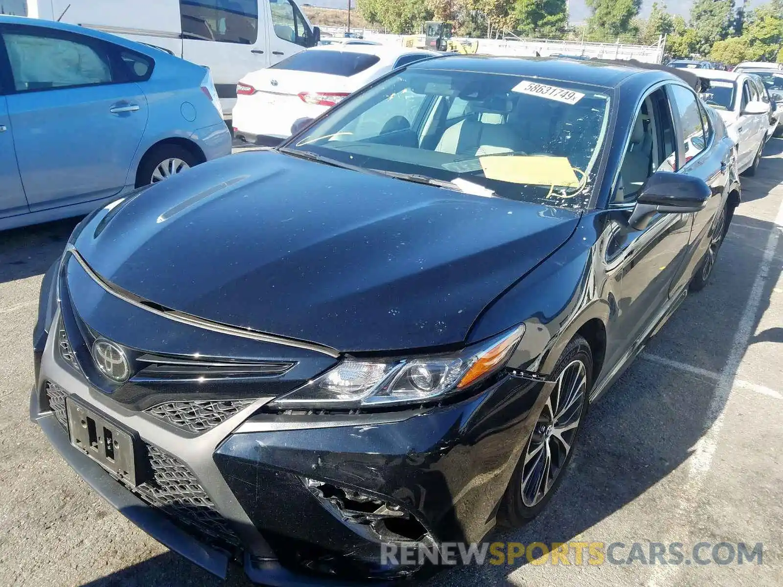 2 Photograph of a damaged car 4T1B11HK7KU184636 TOYOTA CAMRY 2019