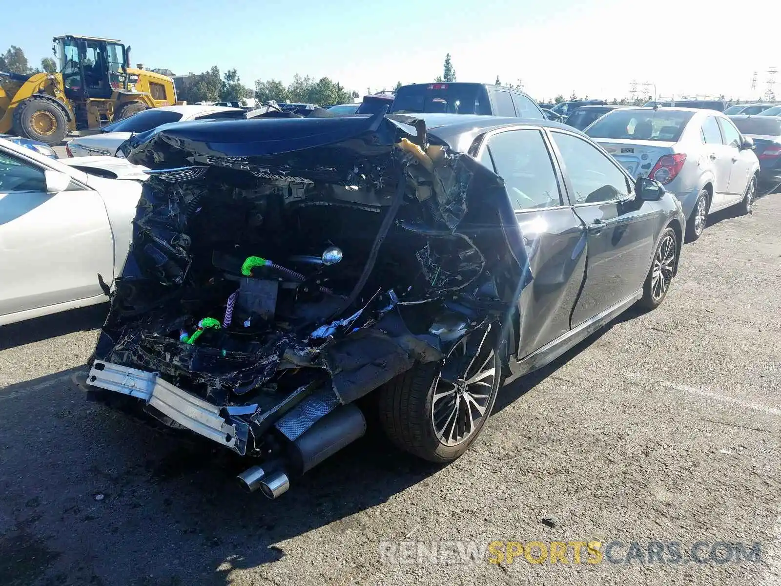 4 Photograph of a damaged car 4T1B11HK7KU184636 TOYOTA CAMRY 2019