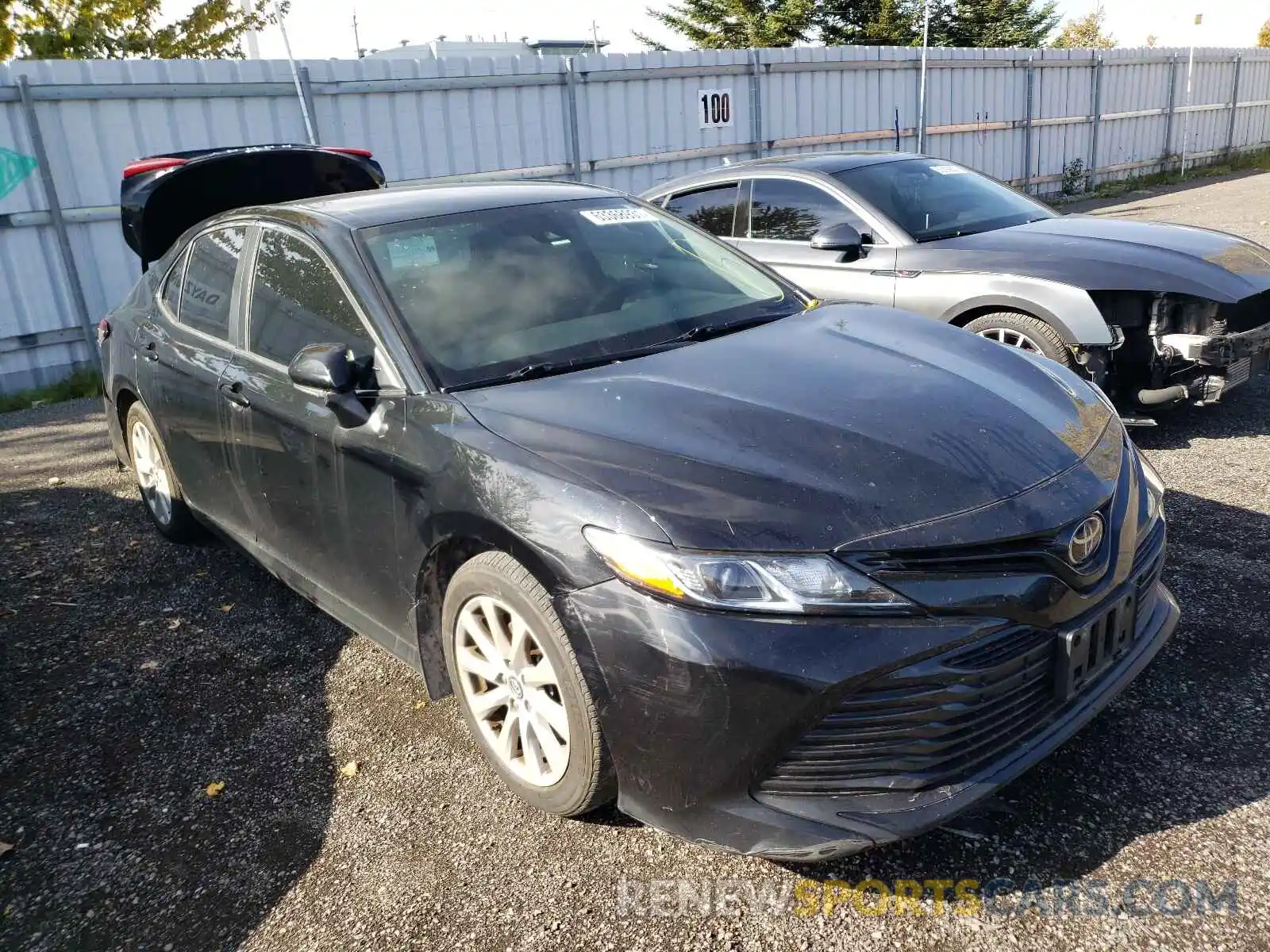 1 Photograph of a damaged car 4T1B11HK7KU185012 TOYOTA CAMRY 2019