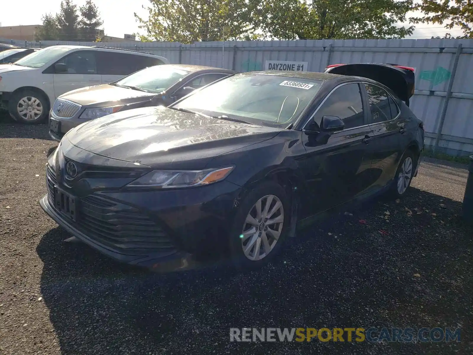 2 Photograph of a damaged car 4T1B11HK7KU185012 TOYOTA CAMRY 2019