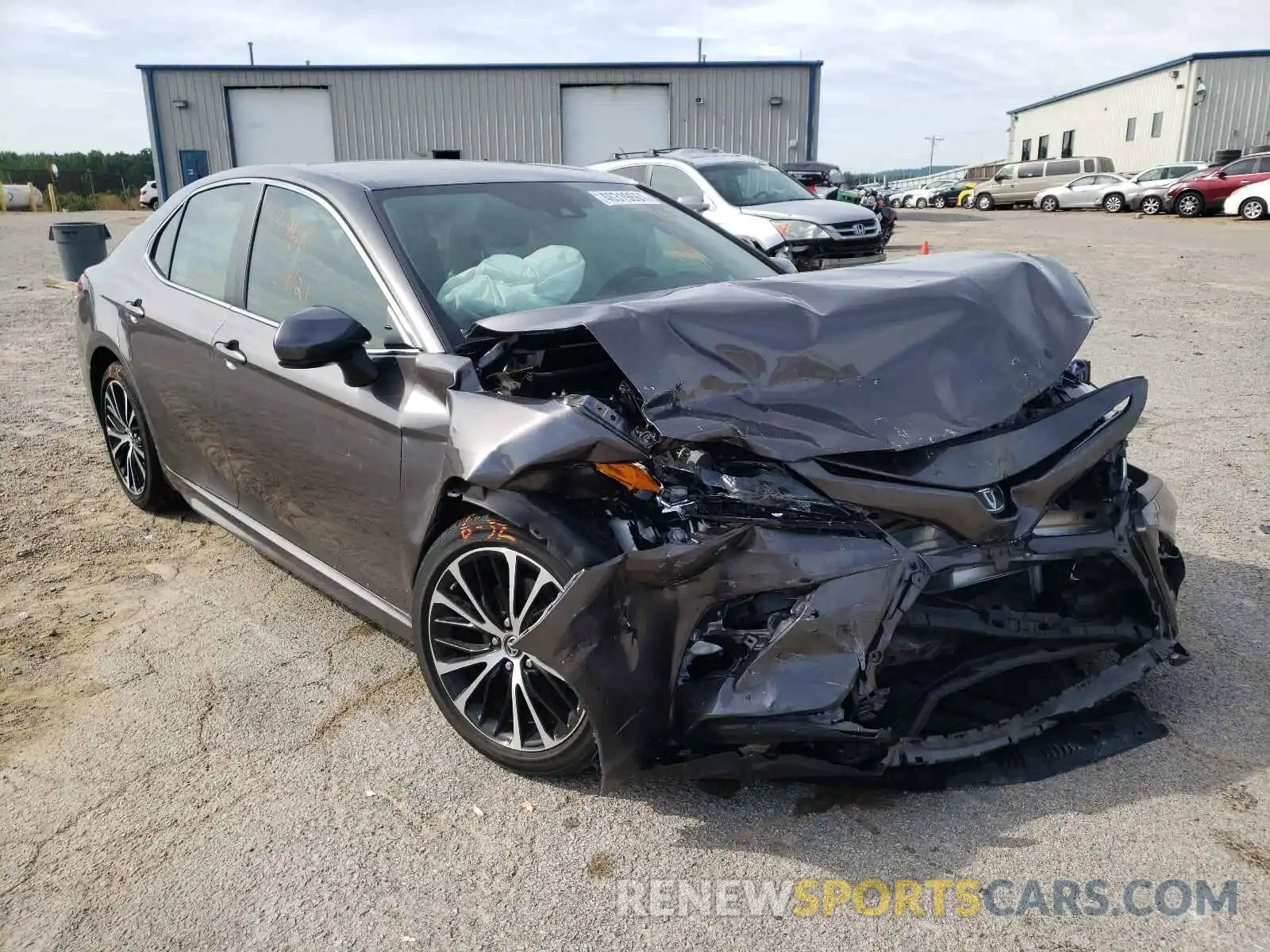 1 Photograph of a damaged car 4T1B11HK7KU185026 TOYOTA CAMRY 2019