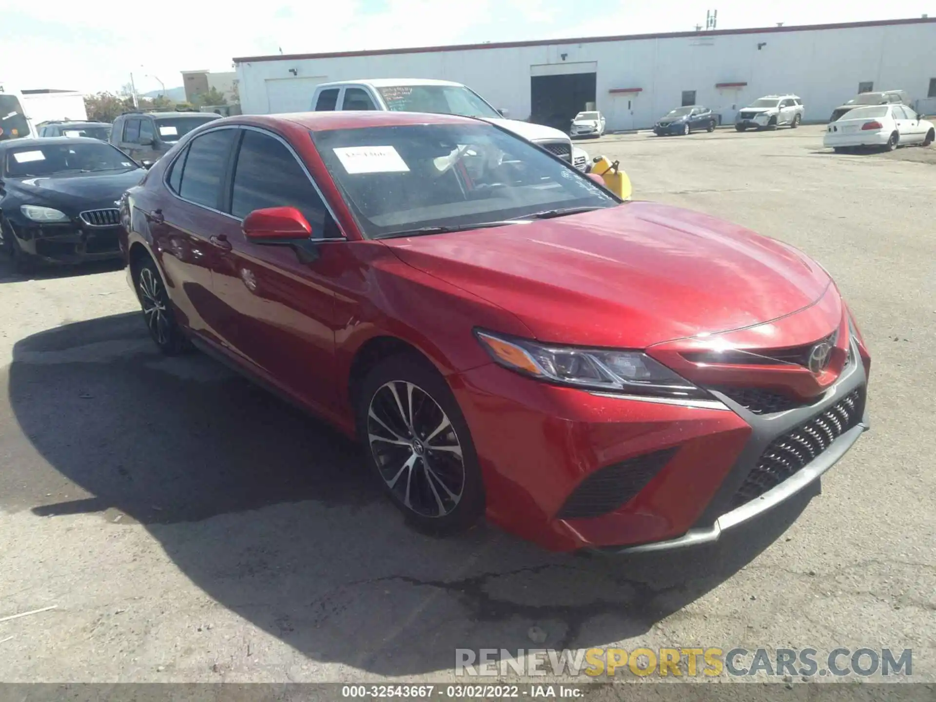 1 Photograph of a damaged car 4T1B11HK7KU185253 TOYOTA CAMRY 2019