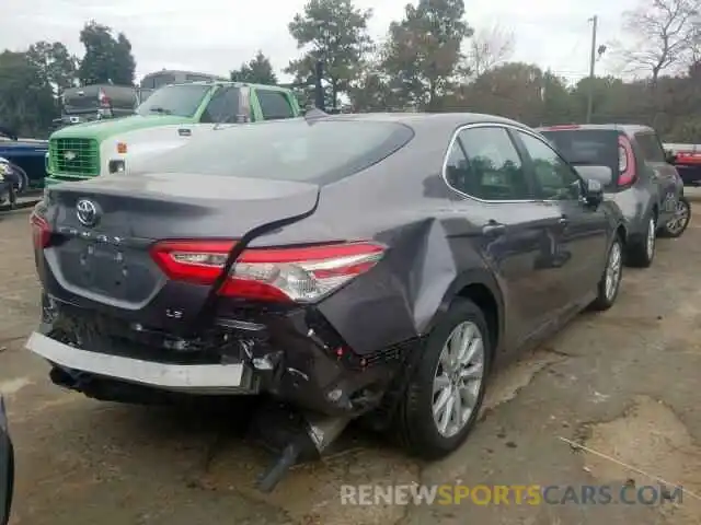 4 Photograph of a damaged car 4T1B11HK7KU185365 TOYOTA CAMRY 2019