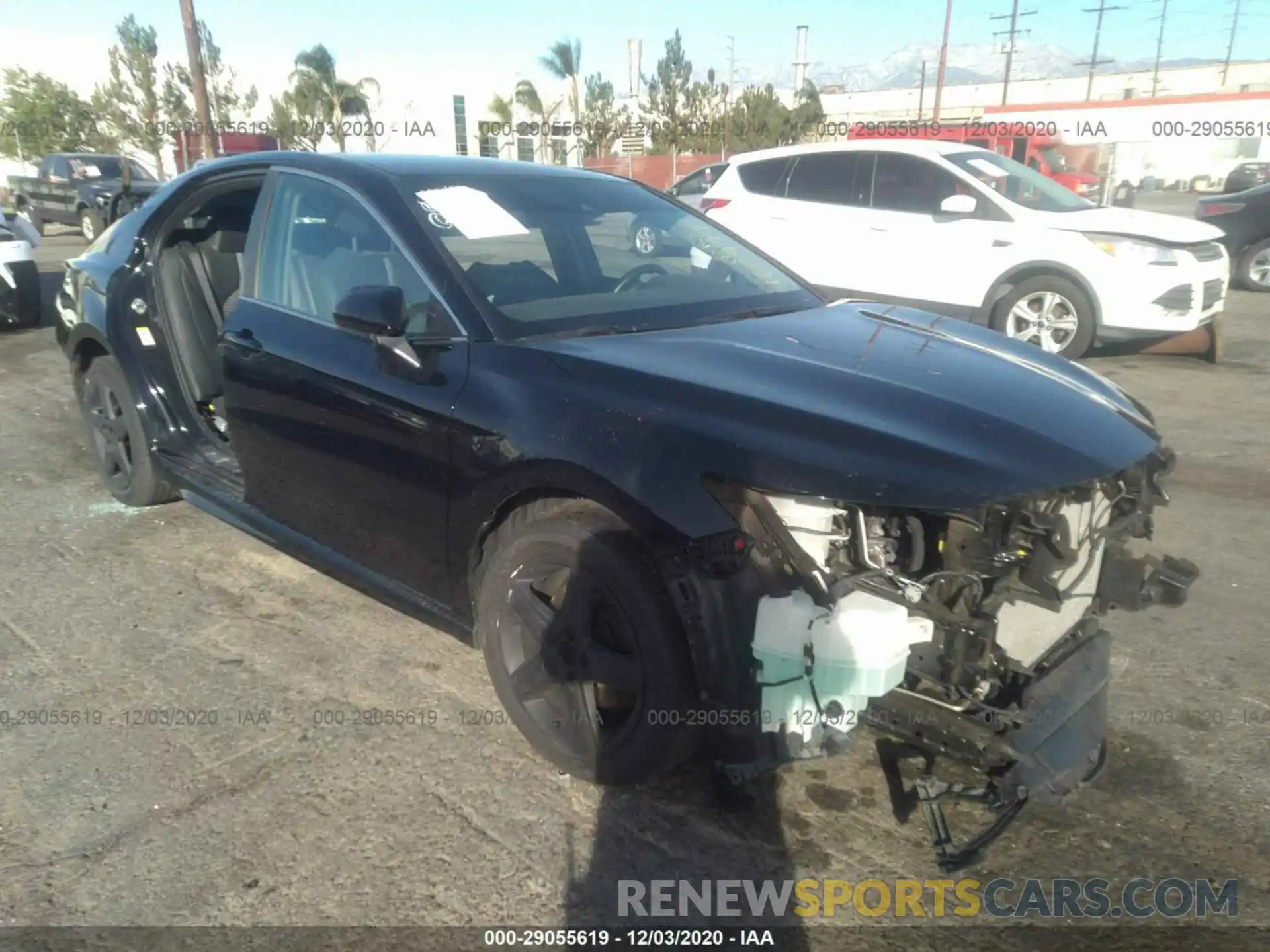 1 Photograph of a damaged car 4T1B11HK7KU185477 TOYOTA CAMRY 2019