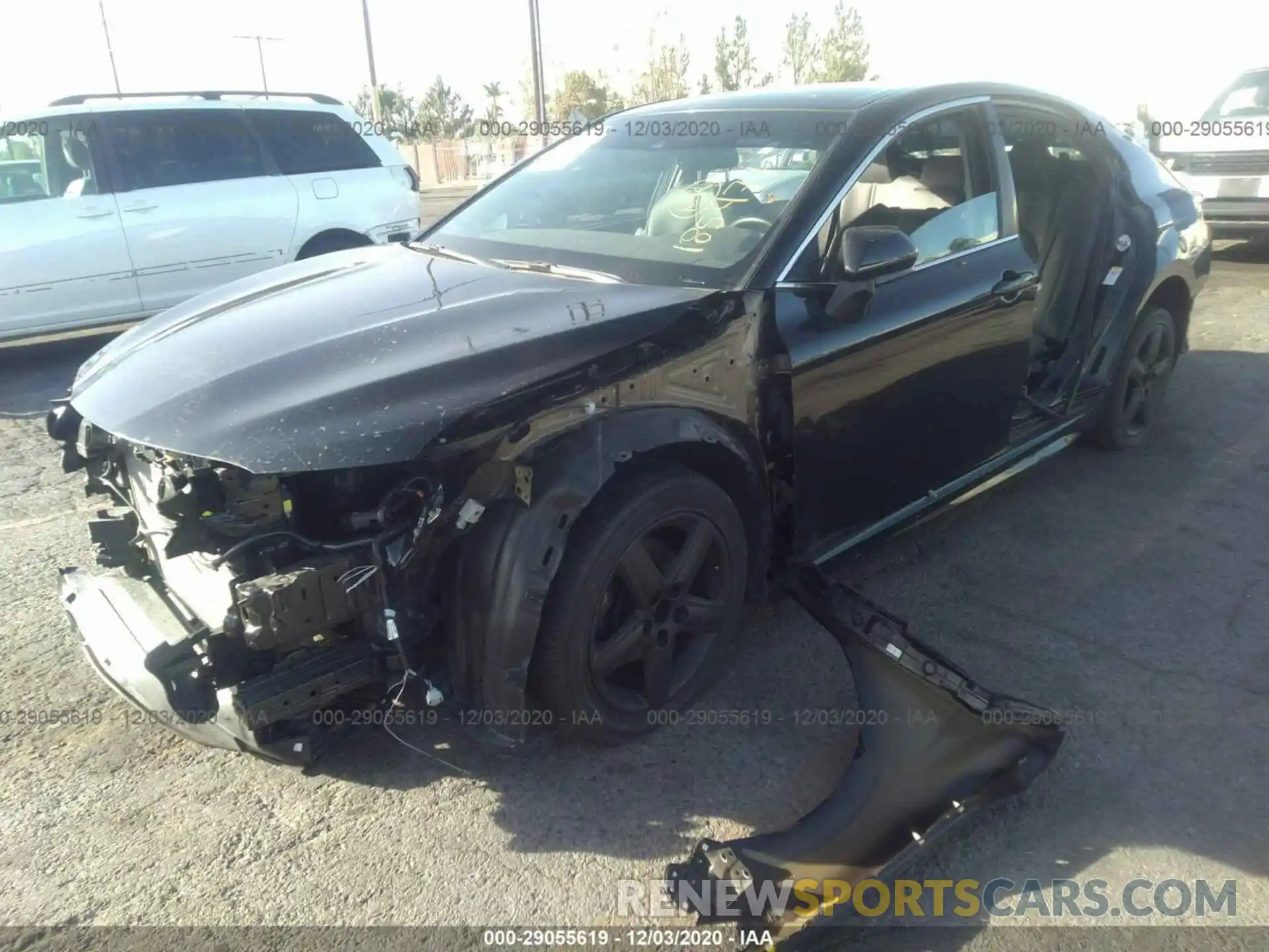 2 Photograph of a damaged car 4T1B11HK7KU185477 TOYOTA CAMRY 2019