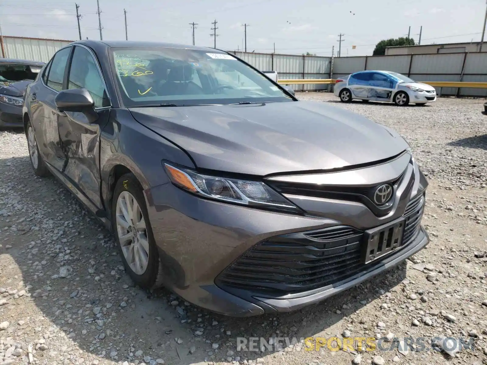 1 Photograph of a damaged car 4T1B11HK7KU185494 TOYOTA CAMRY 2019